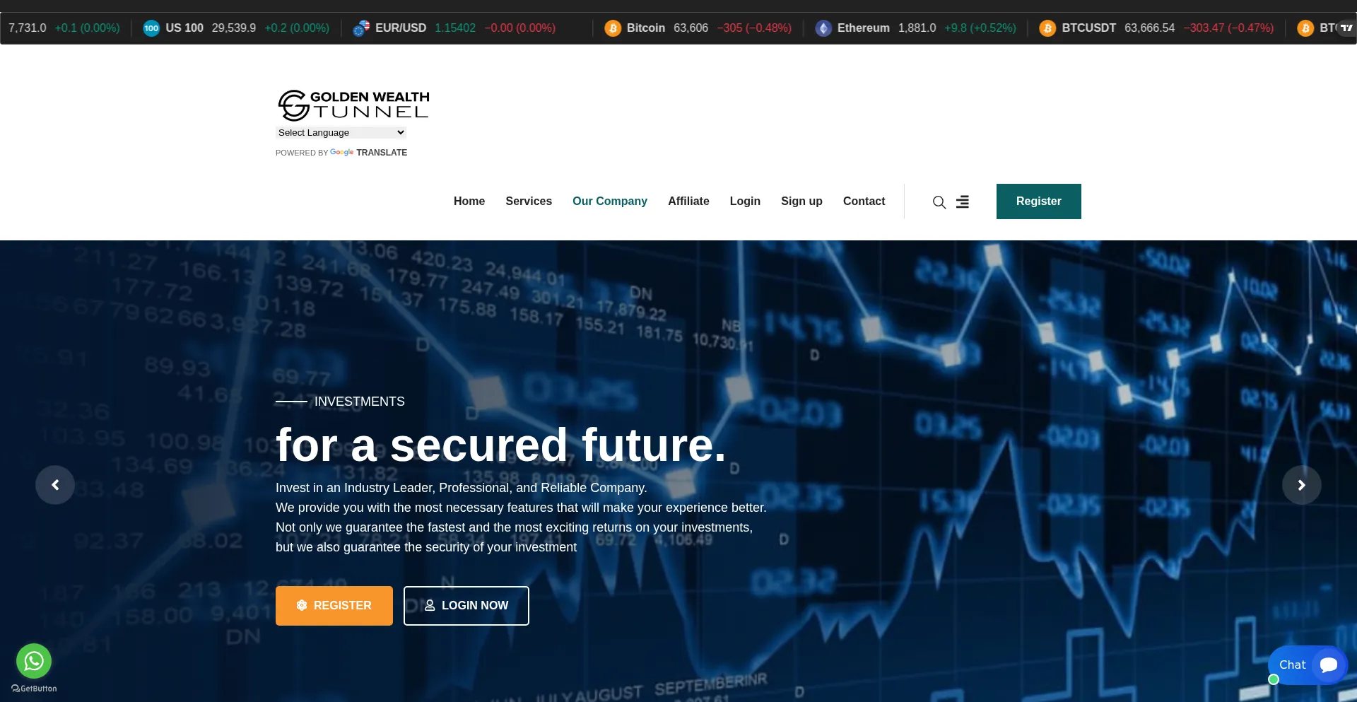Golden-wealth-tunnel.co