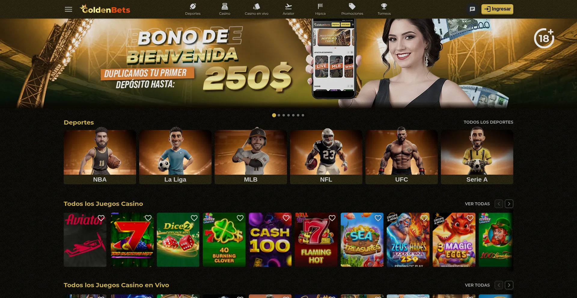 Goldenbets.com.ve