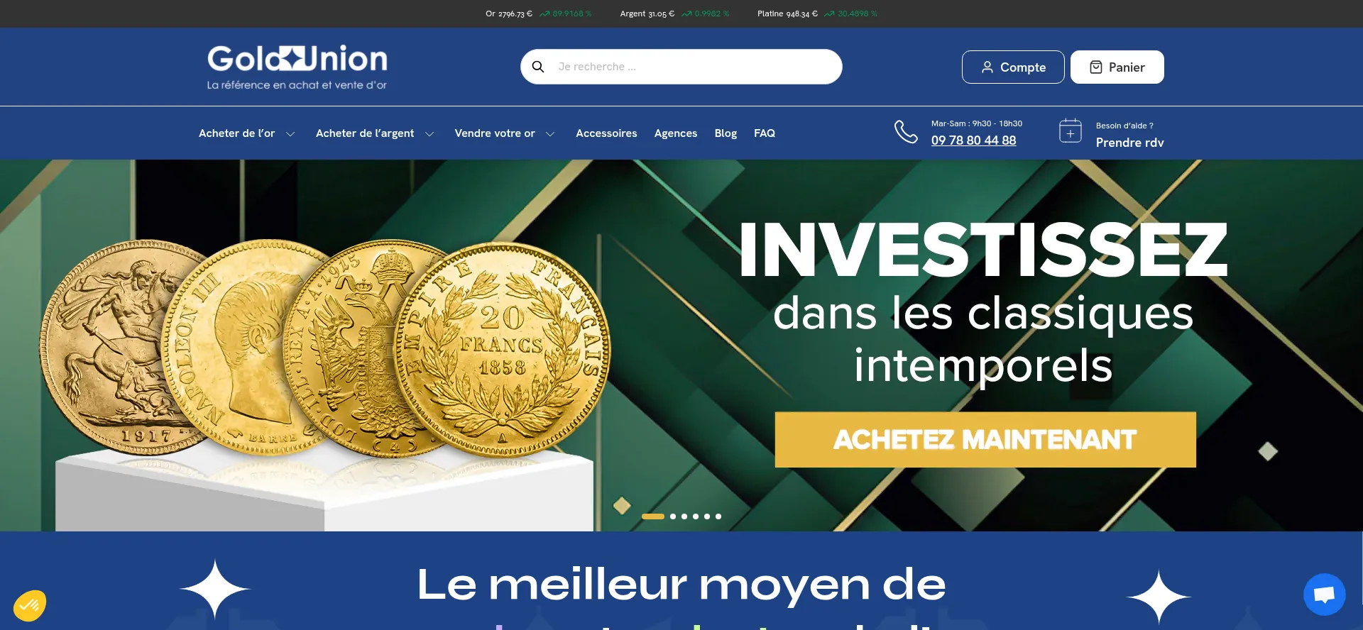 Goldunion.fr