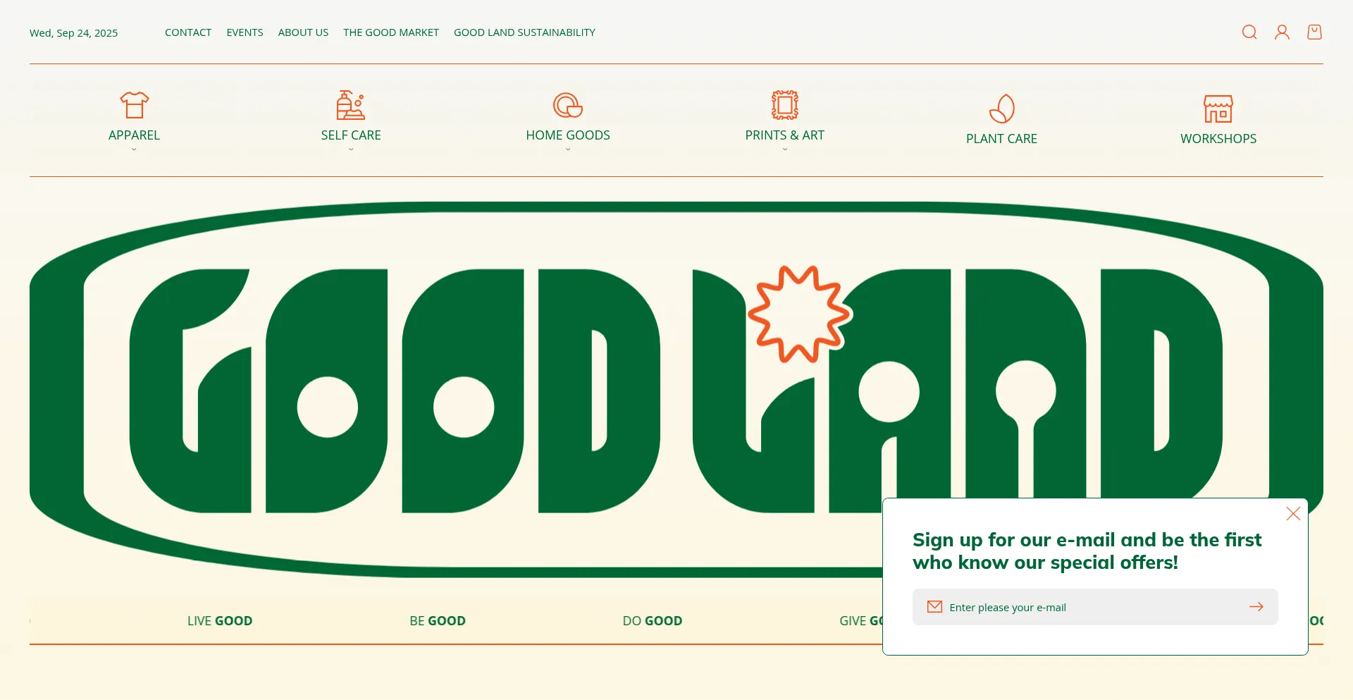 Goodlandbrand.com Screenshot