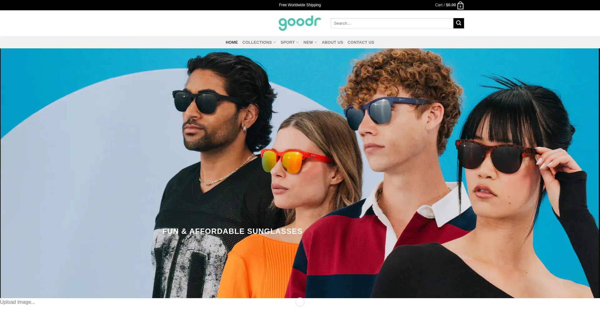 Website screenshot of Goodsr.top