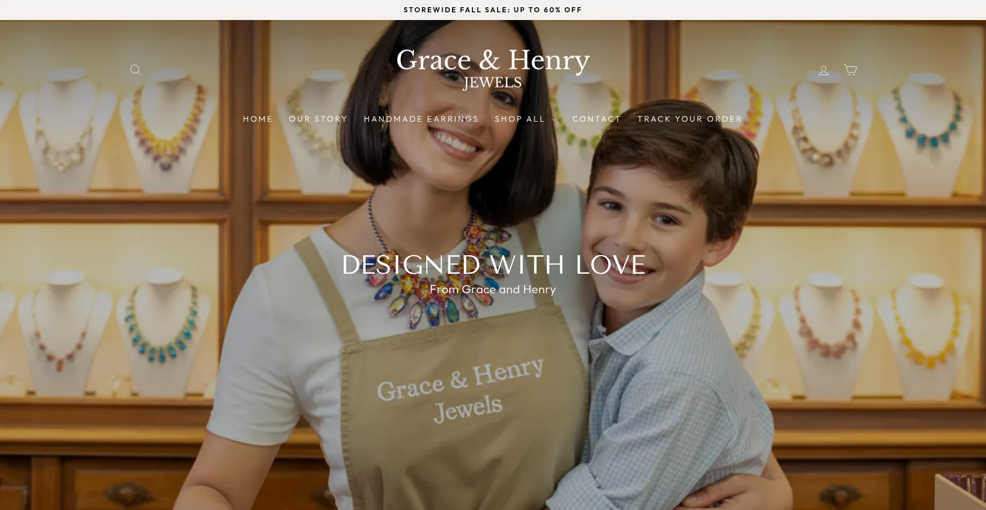 Gracehenryjewels.com Screenshot