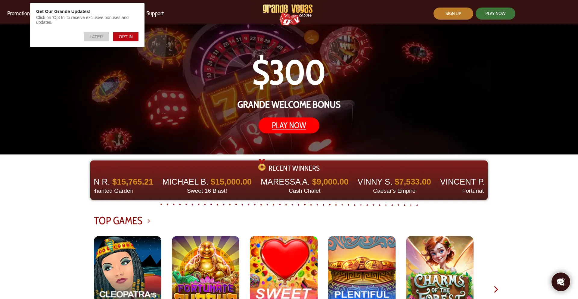 Grandevegascasino.com é Seguro e Confiável?