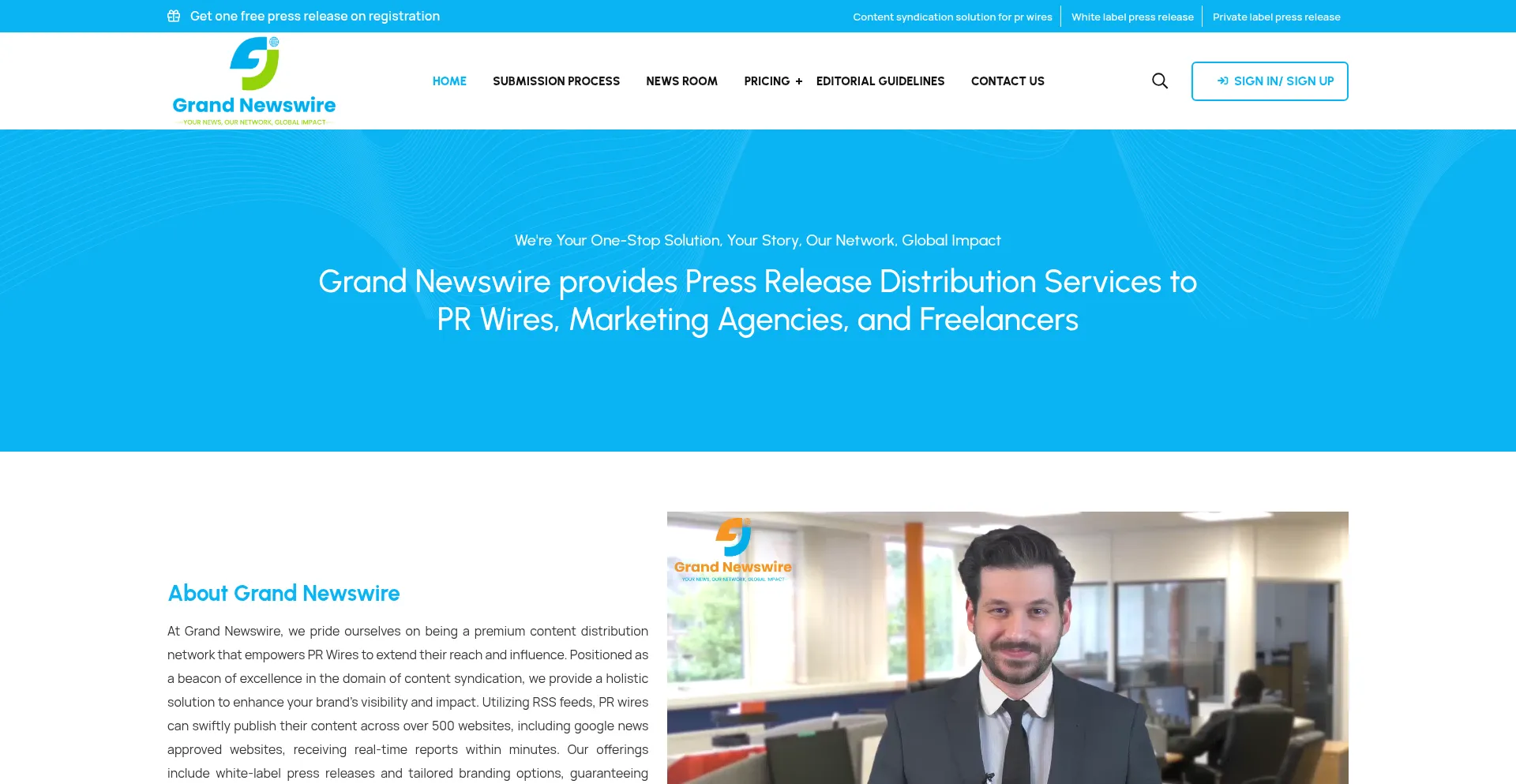Grandnewswire.com é Seguro e Confiável?
