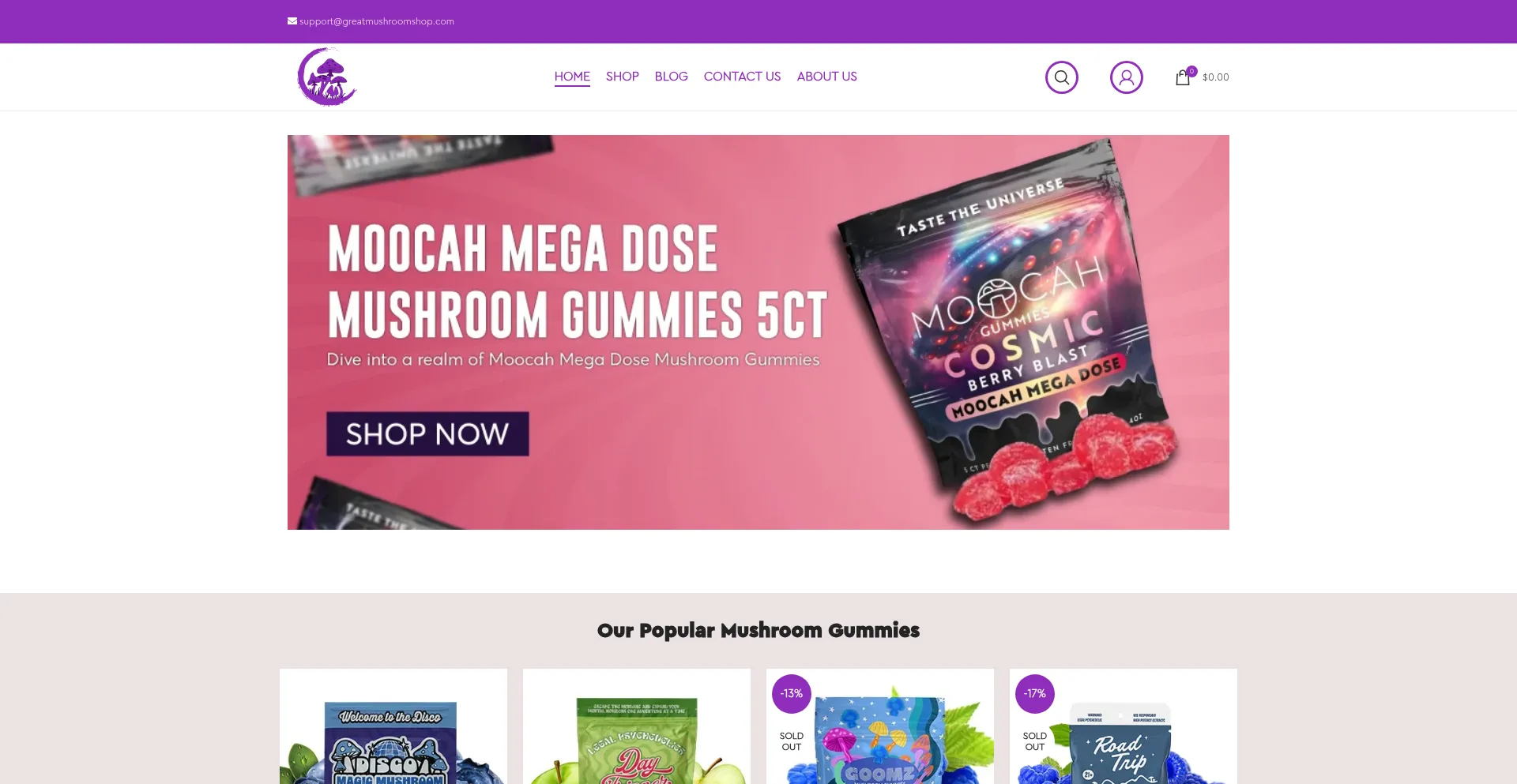Greatmushroomshop.com é Seguro e Confiável?