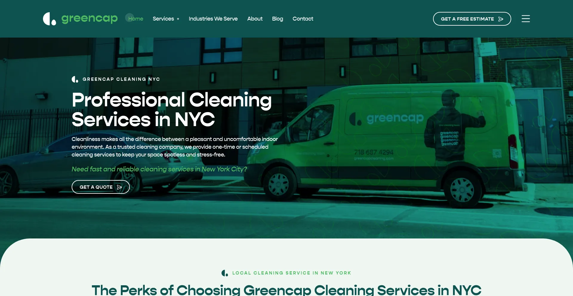 Greencapcleaning.com é Seguro e Confiável?