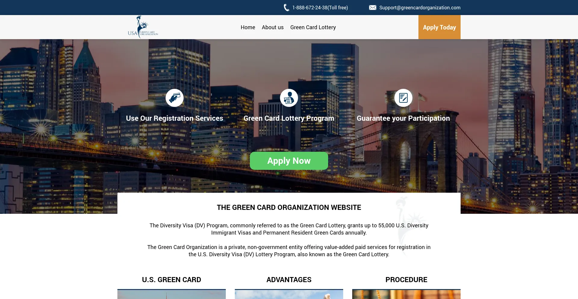 Greencardorganization.com