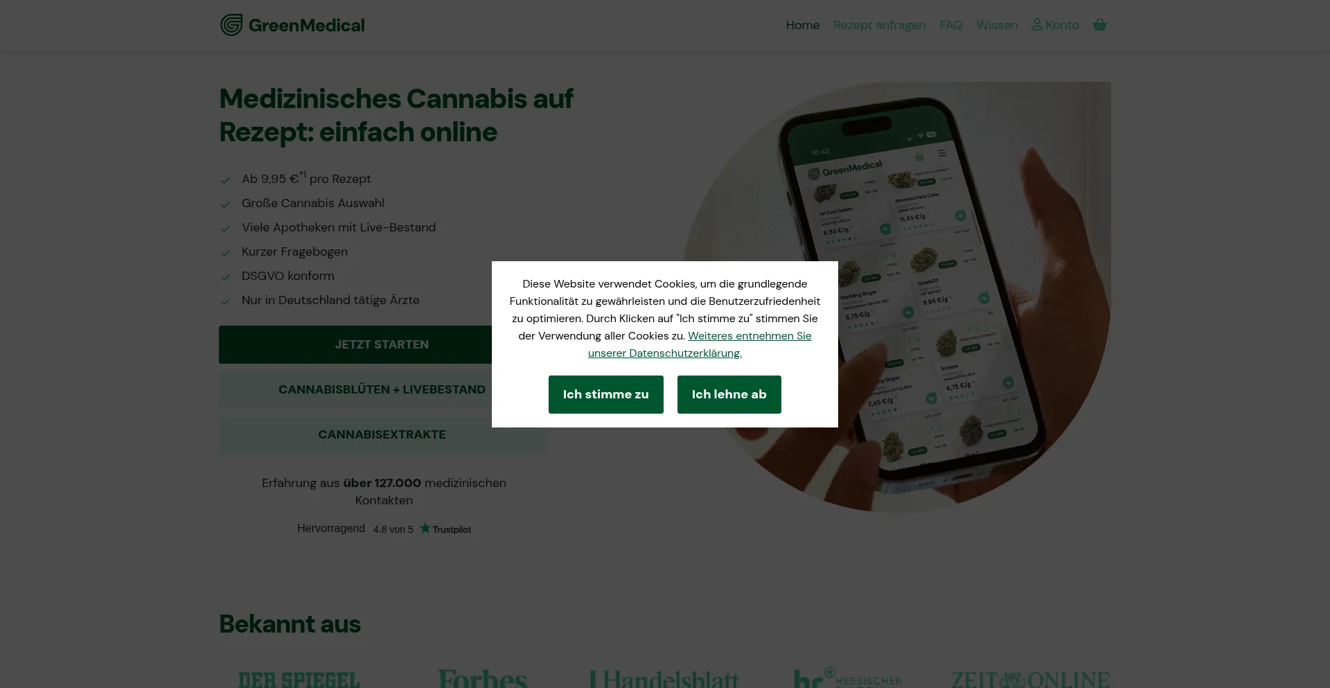 Greenmedical.health é Seguro e Confiável?
