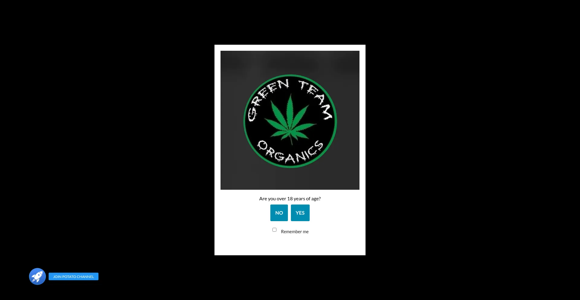Website screenshot of Greenteamorganics.com