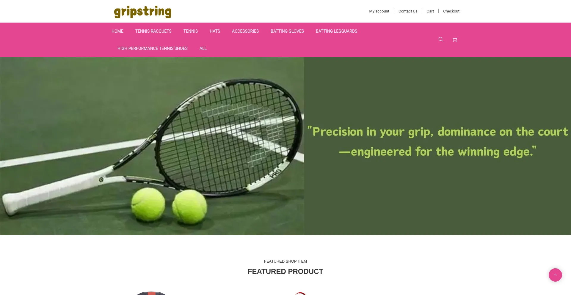 Gripstring.com Screenshot