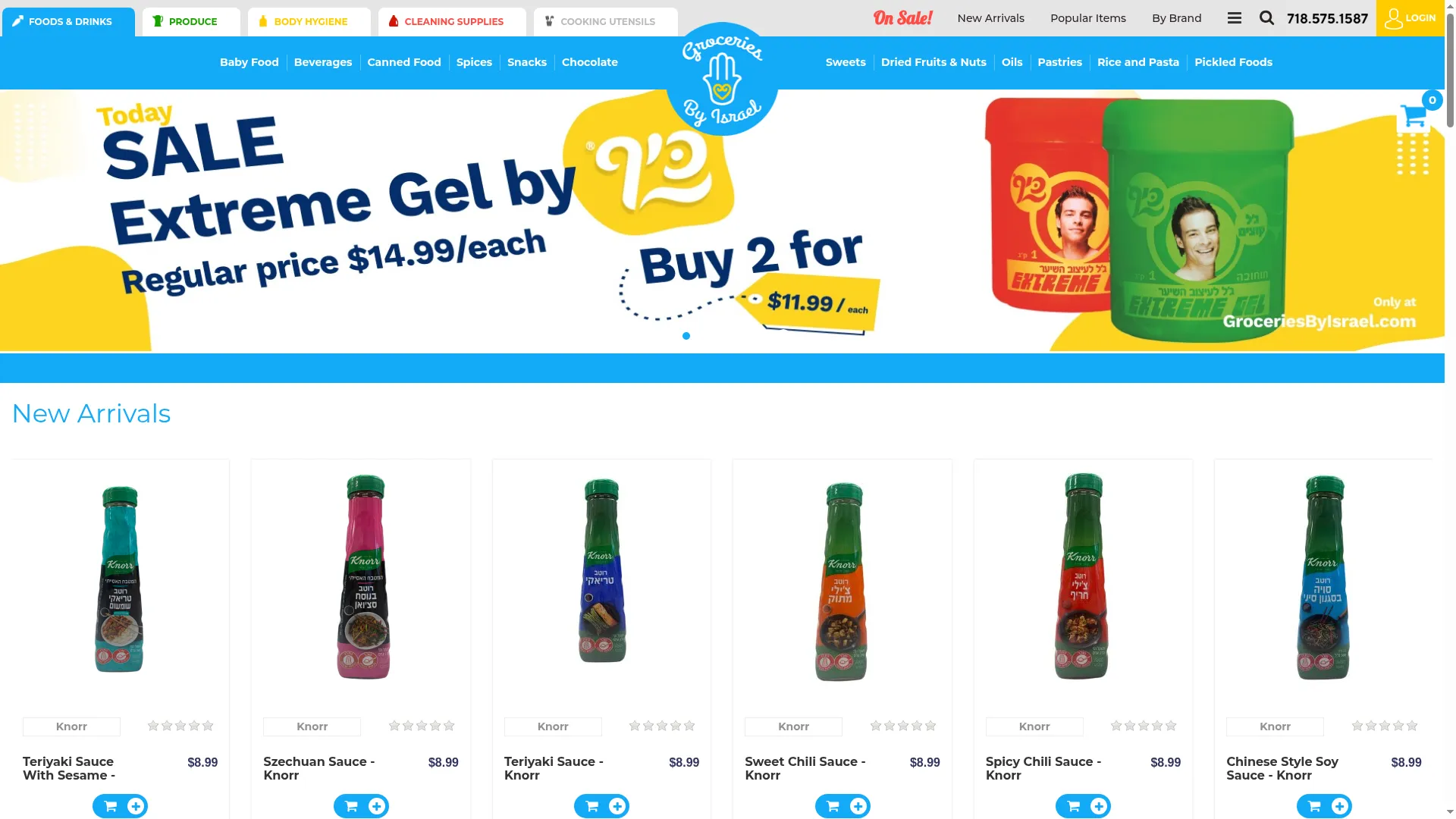 Groceriesbyisrael.com
