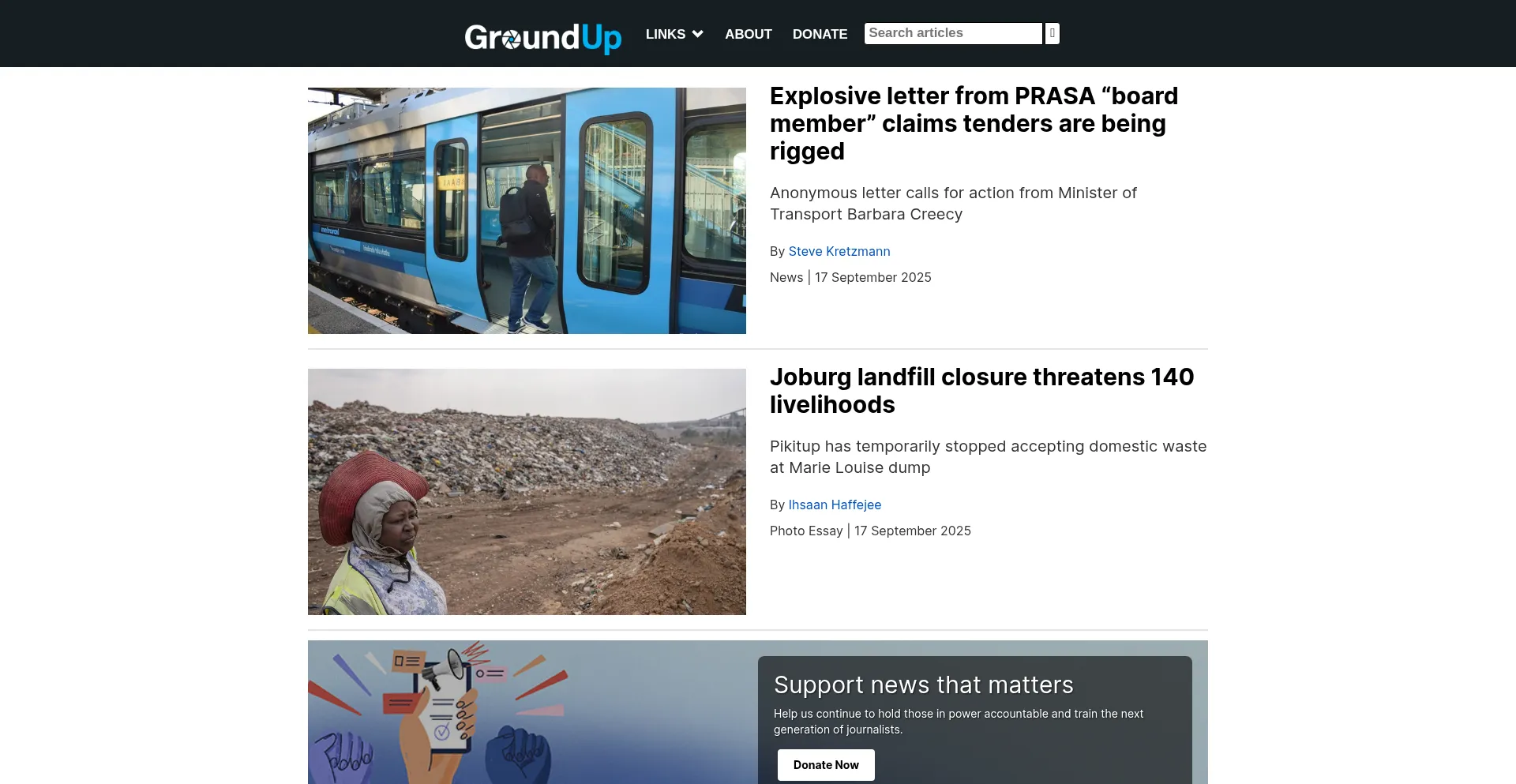 Groundup.org.za é Seguro e Confiável?
