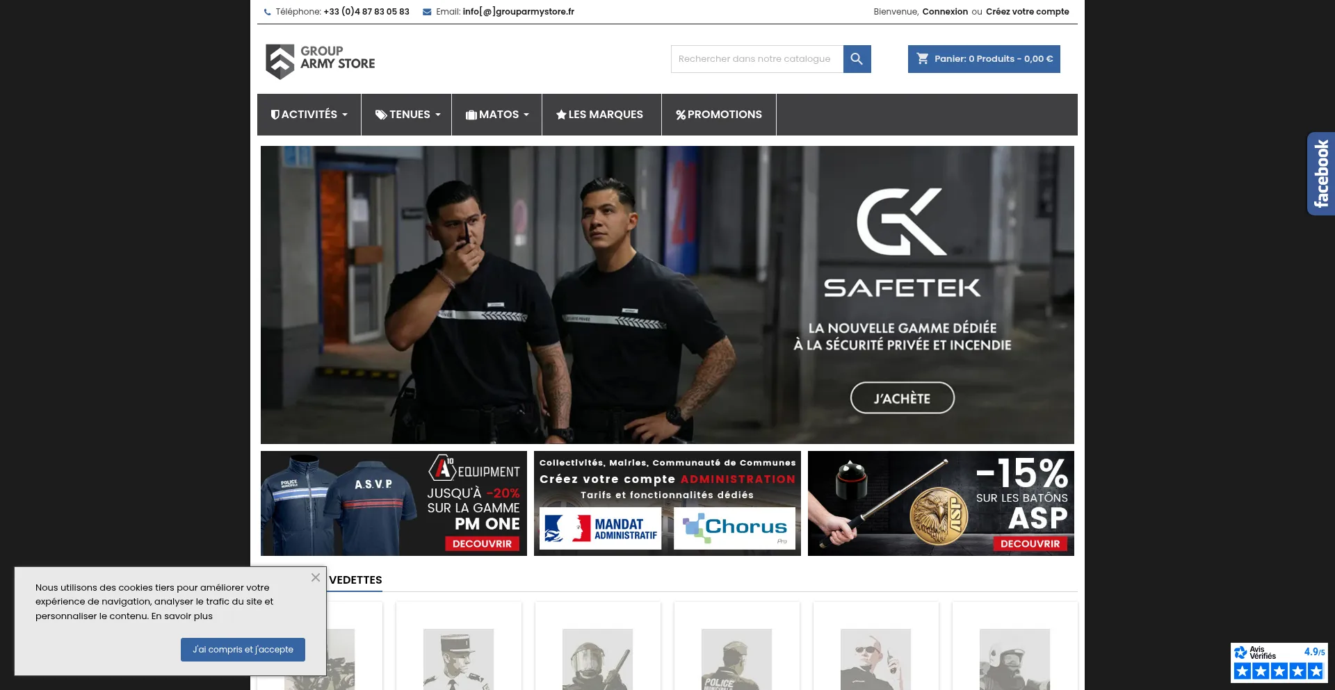Grouparmystore.fr