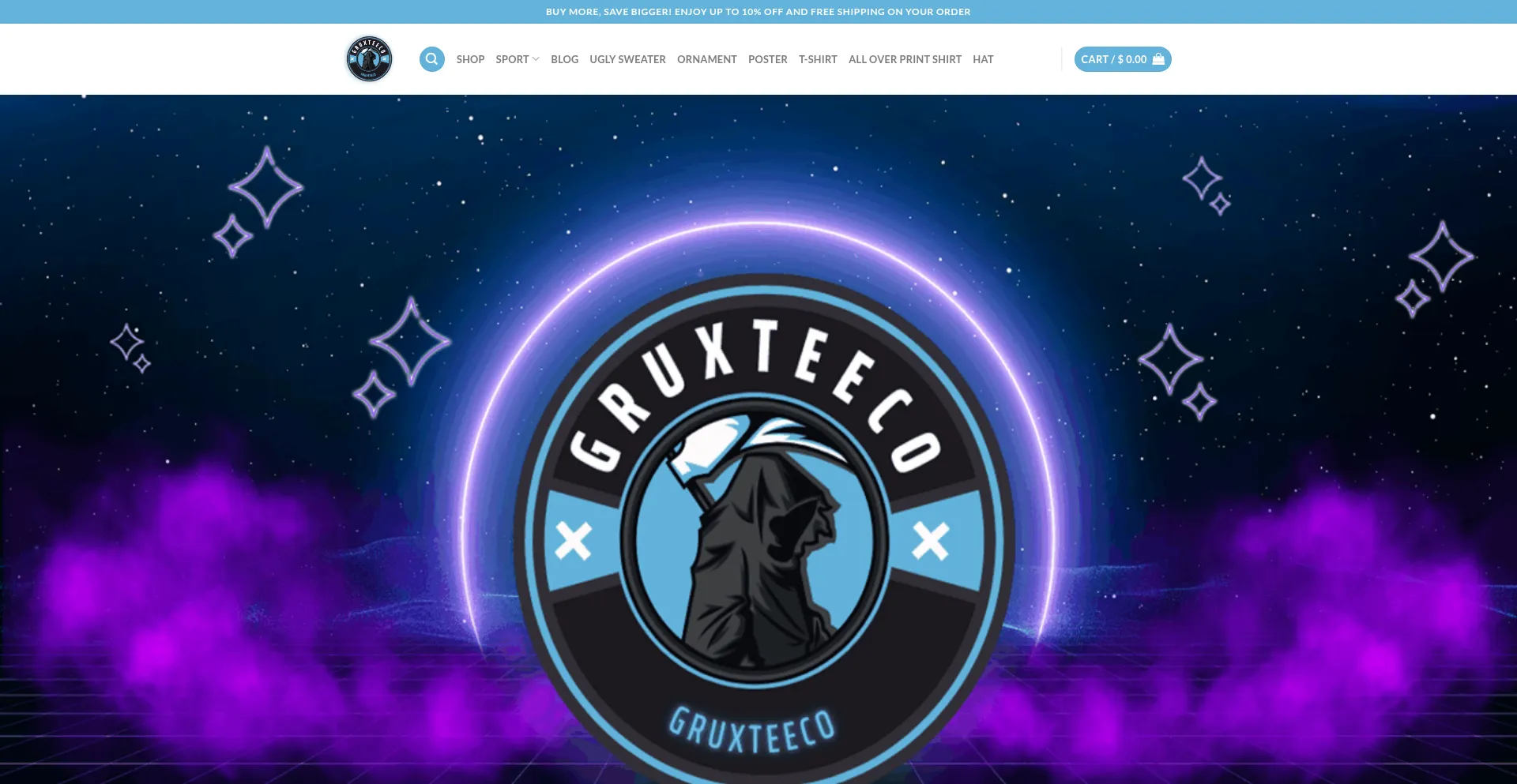 Gruxteeco.com Screenshot