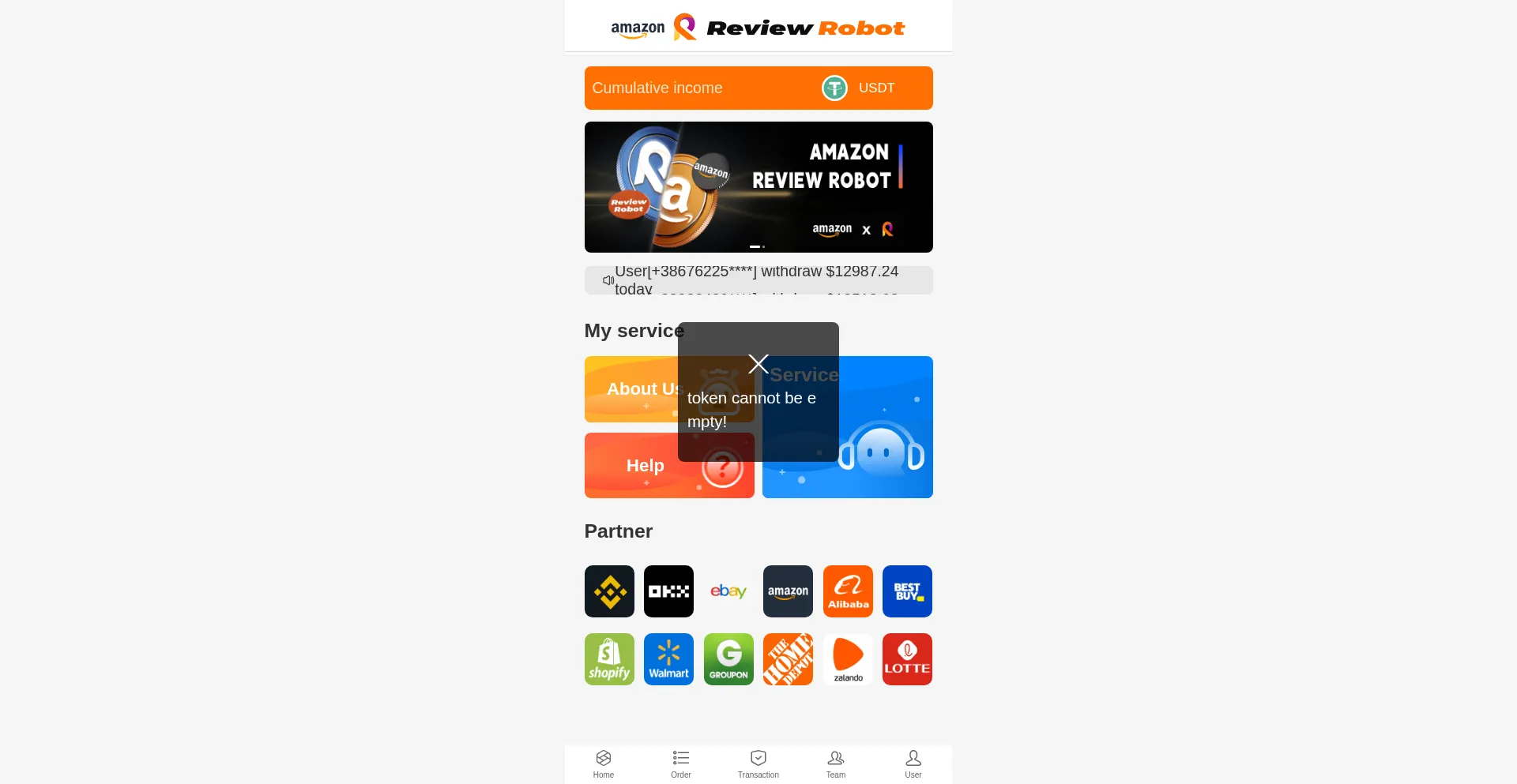 Website screenshot of Gsamztask.top