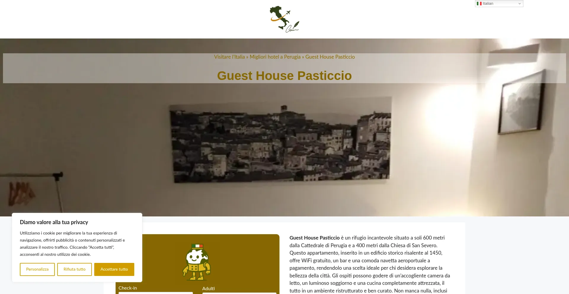 Guest-house-pasticcio.dreaminginrome.com é Seguro e Confiável?
