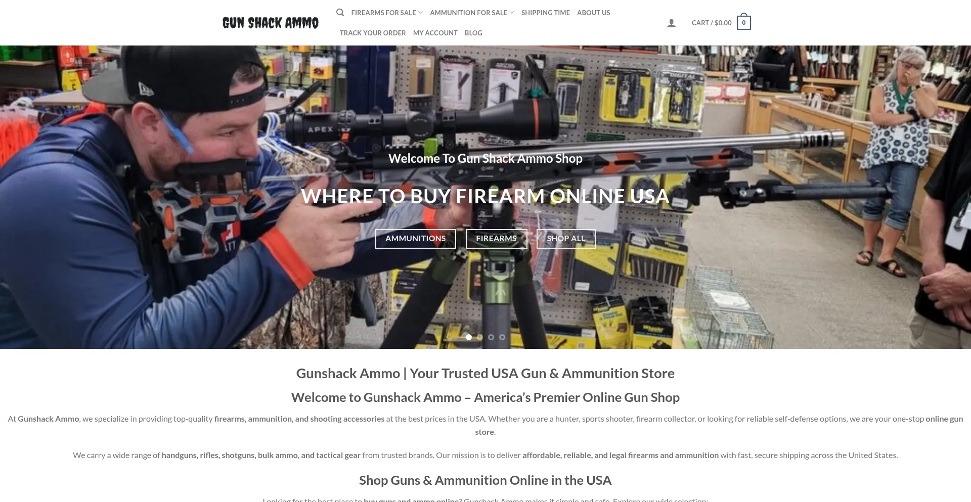 Gunshackammo.com é Seguro e Confiável?