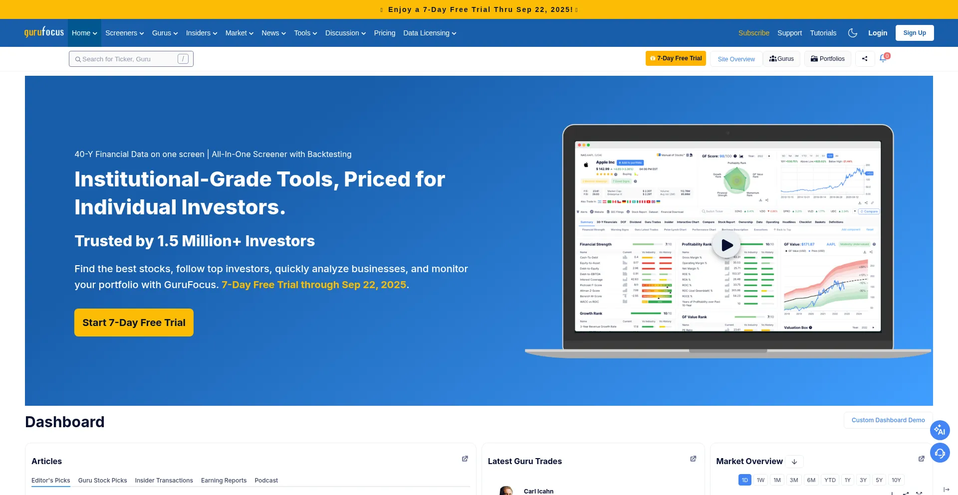 Gurufocus.com é Seguro e Confiável?