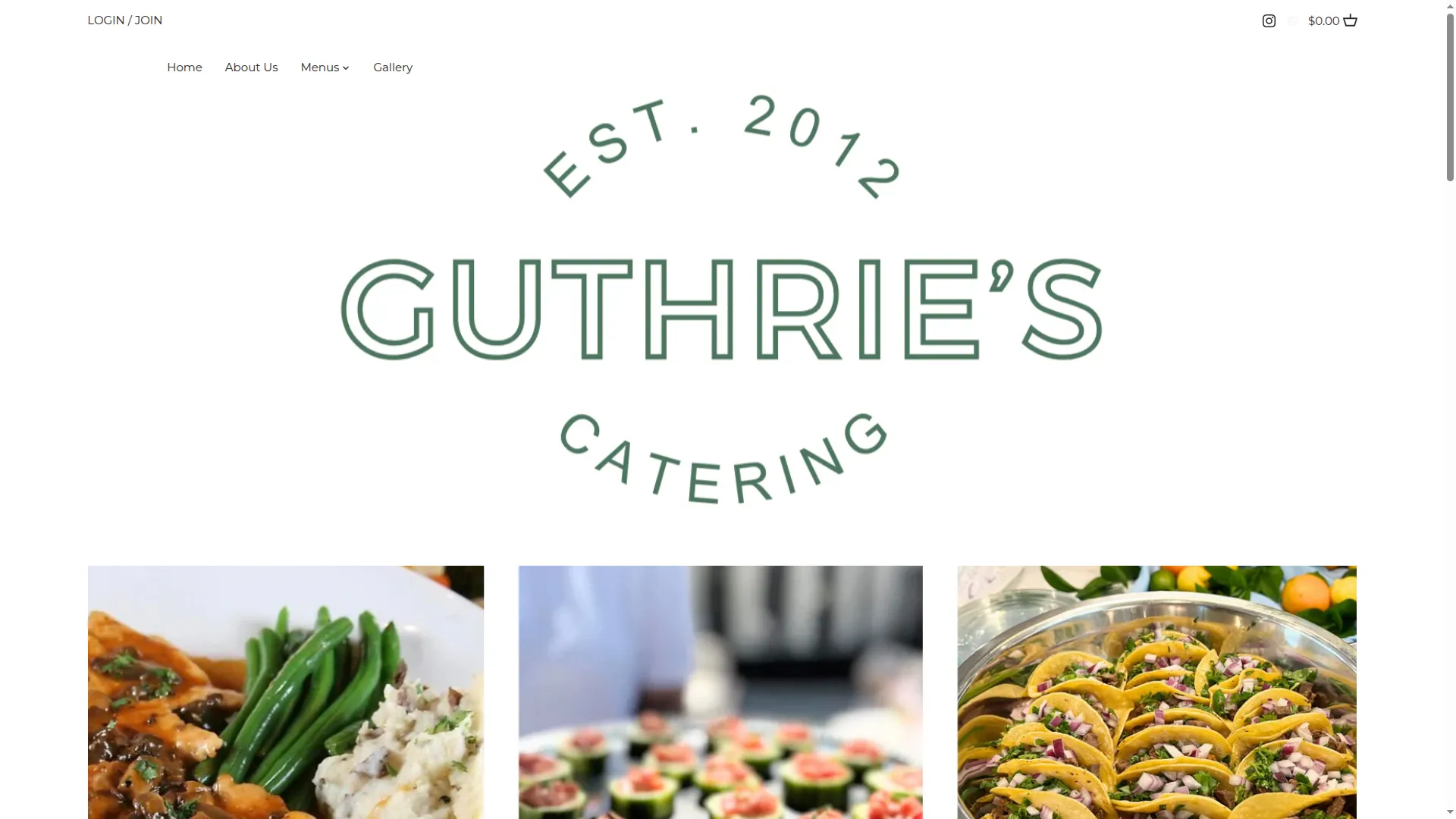 Guthriesmeals.com