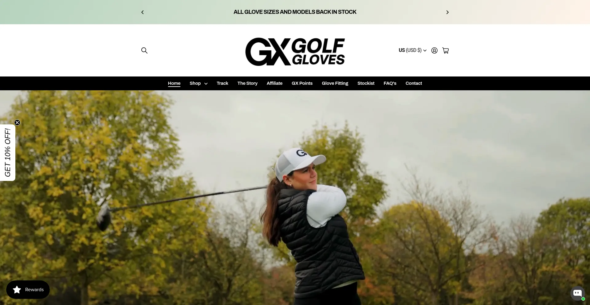 Gxgolfgloves.com