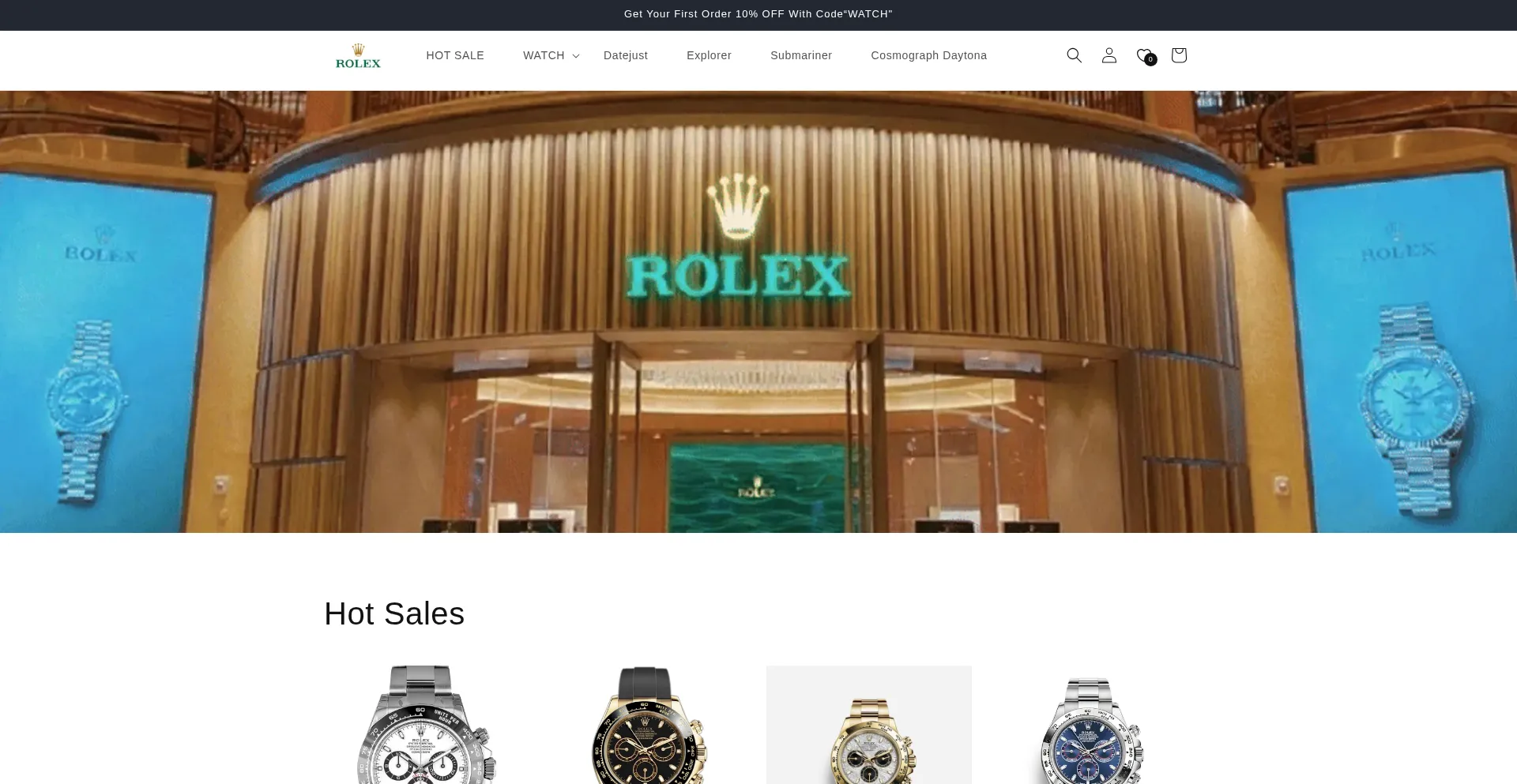 Website screenshot of Gyberstore.com