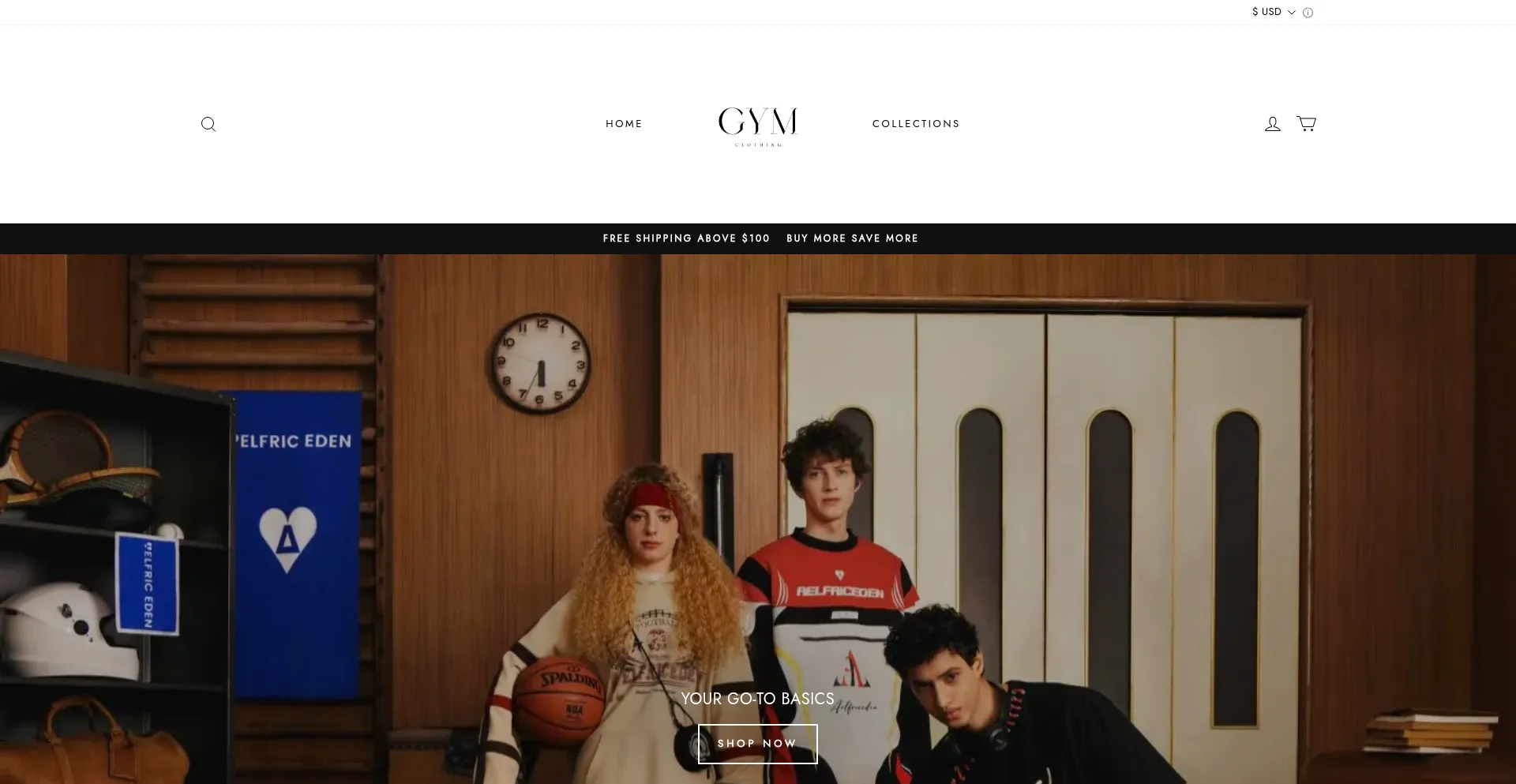 Website screenshot of Gymrane.com