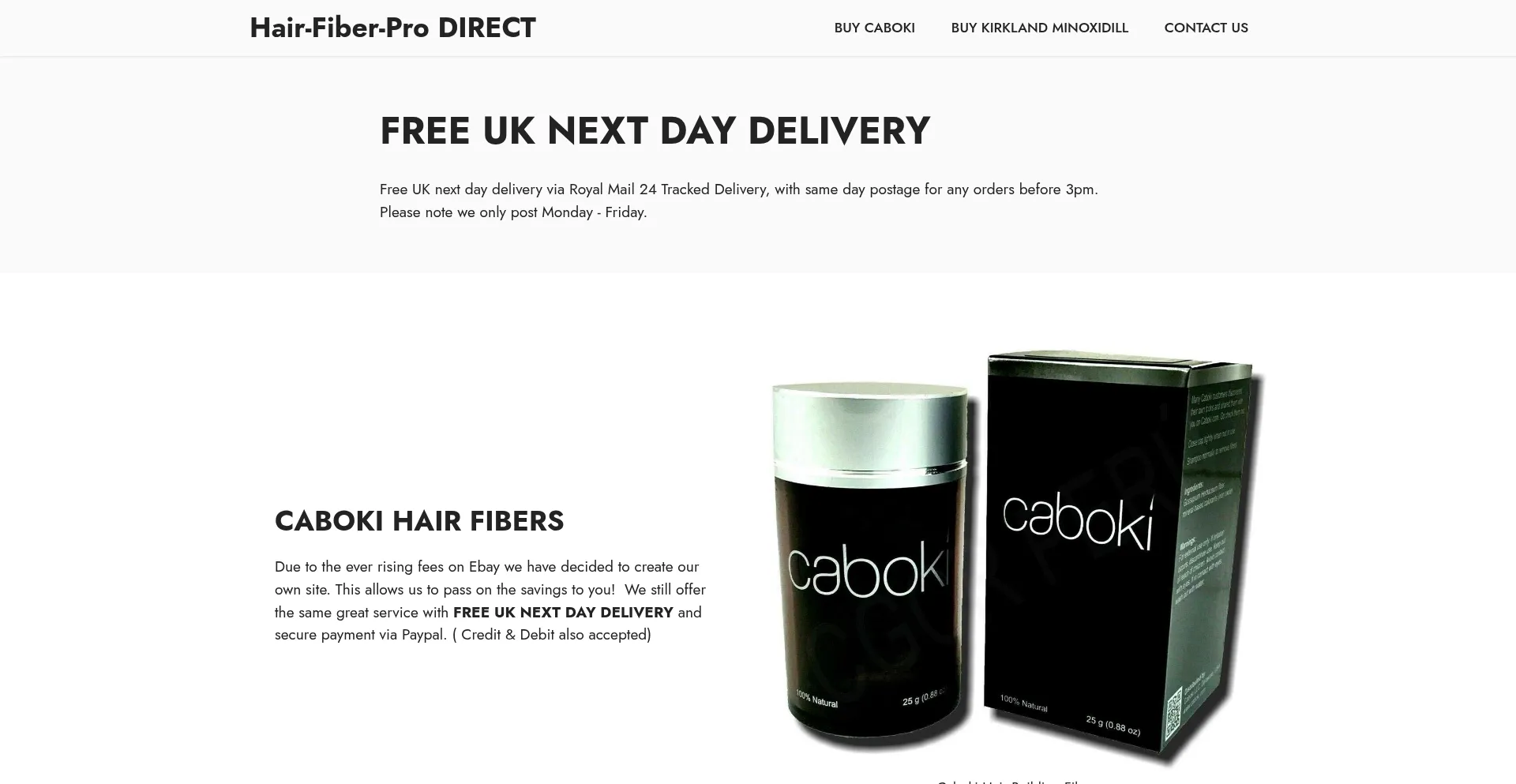 Hairfiberpro.co.uk