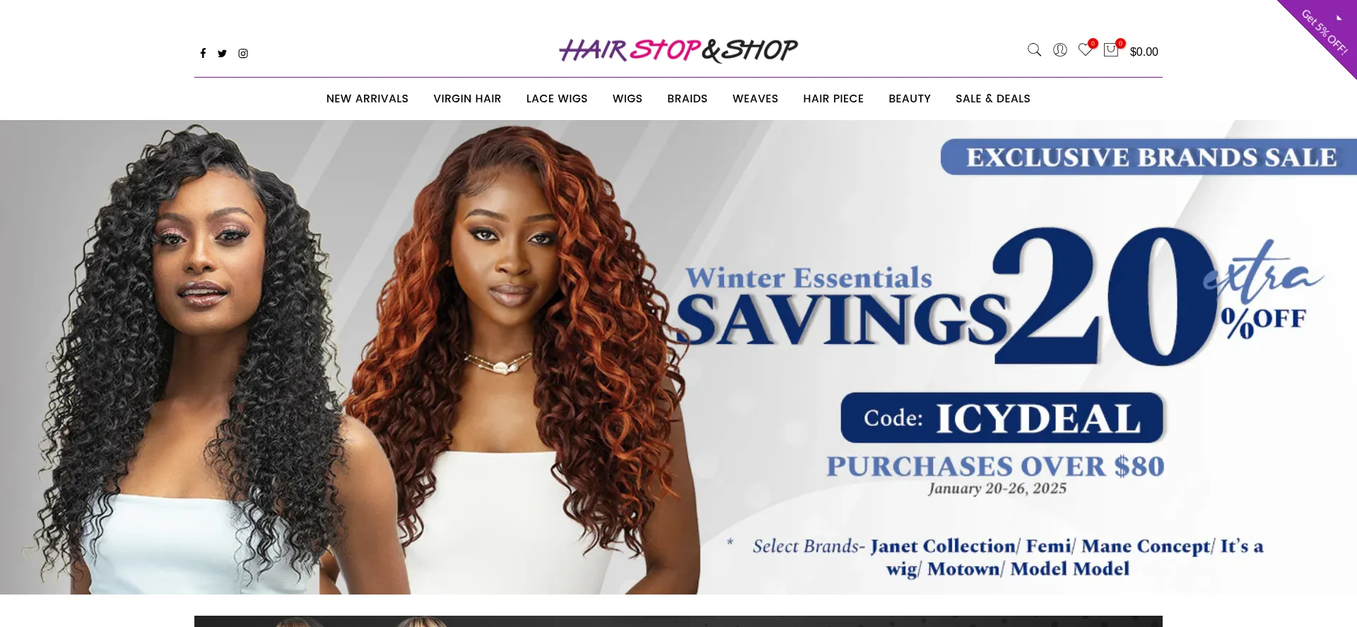 Hairstopandshop.com