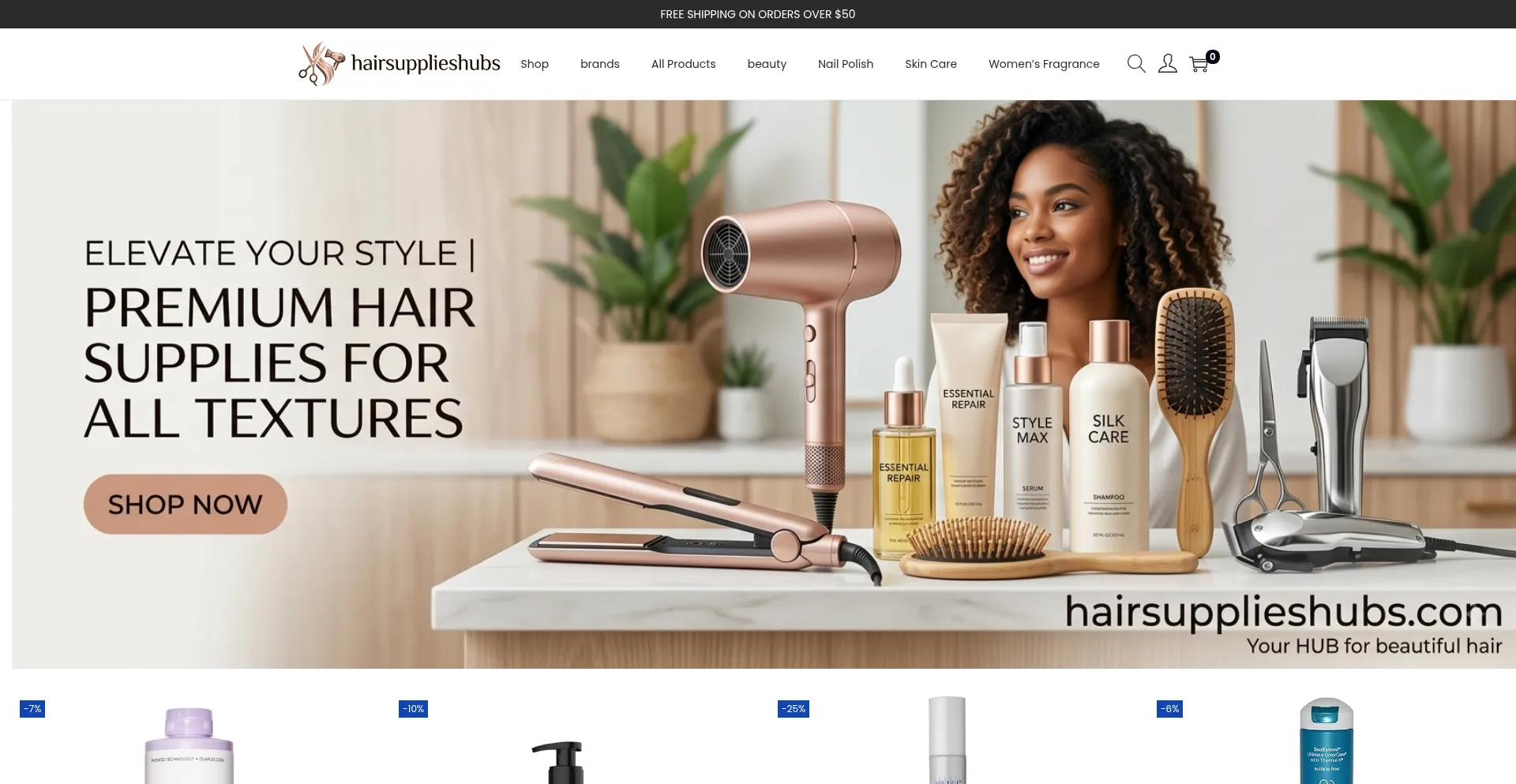 Hairsupplieshubs.com
