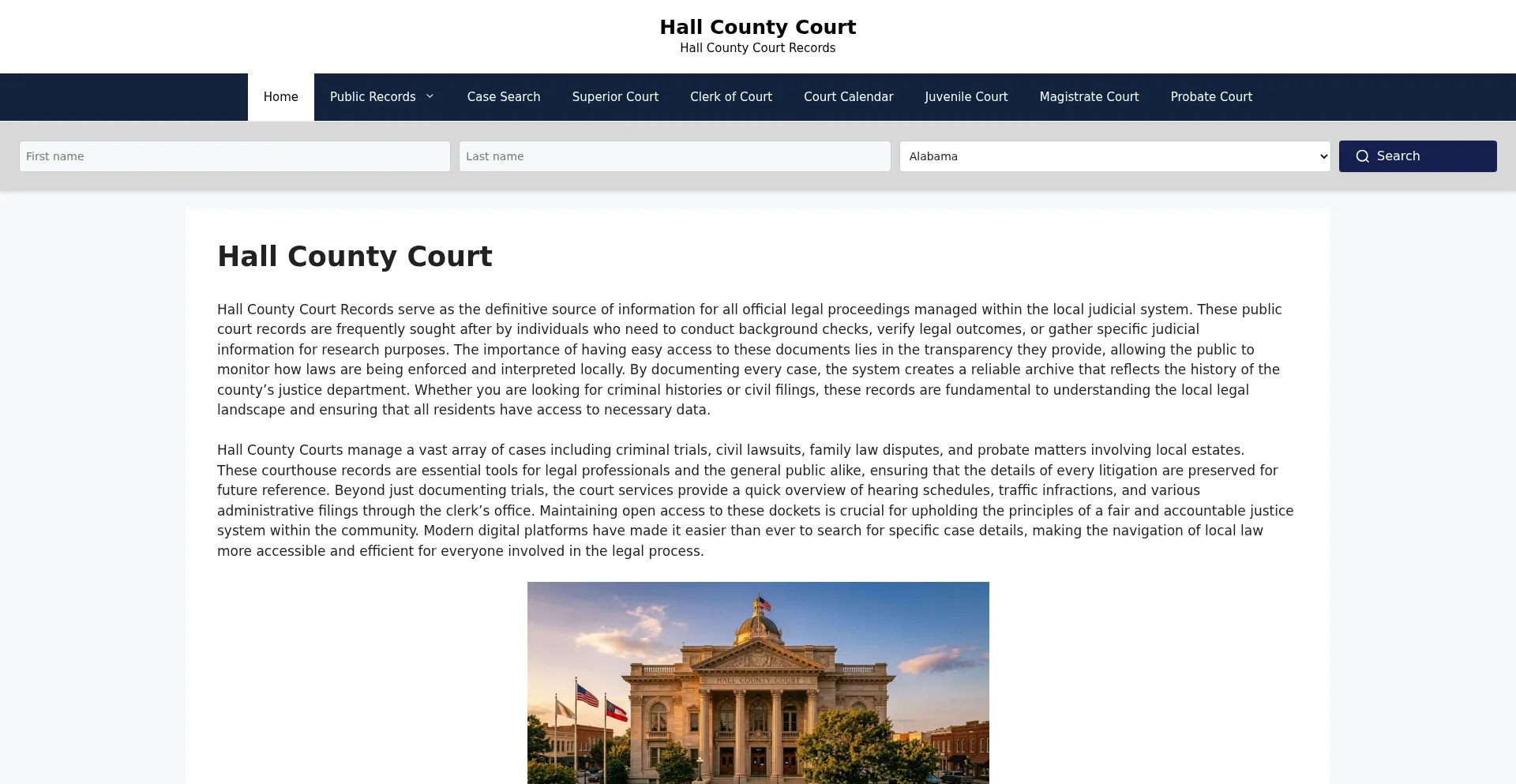 Hallcountycourt.org