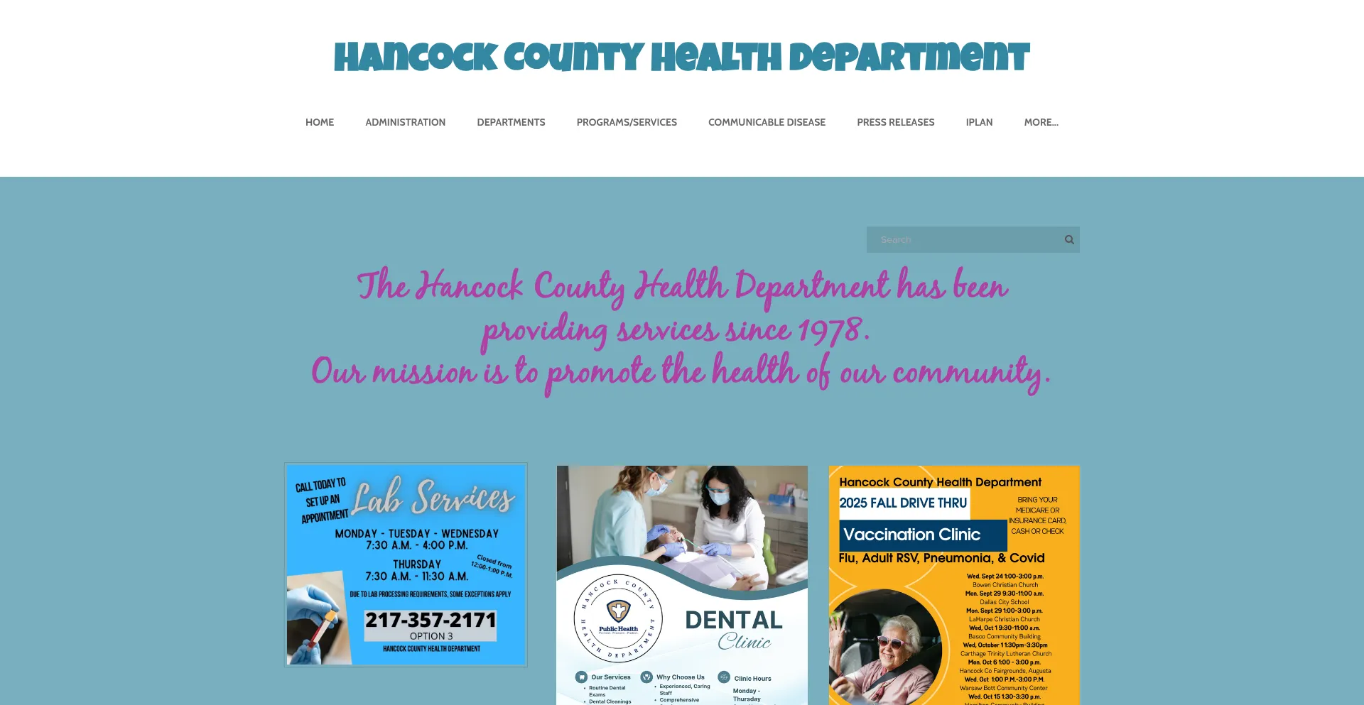 Hancockcountyhealthdepartment.org é Seguro e Confiável?