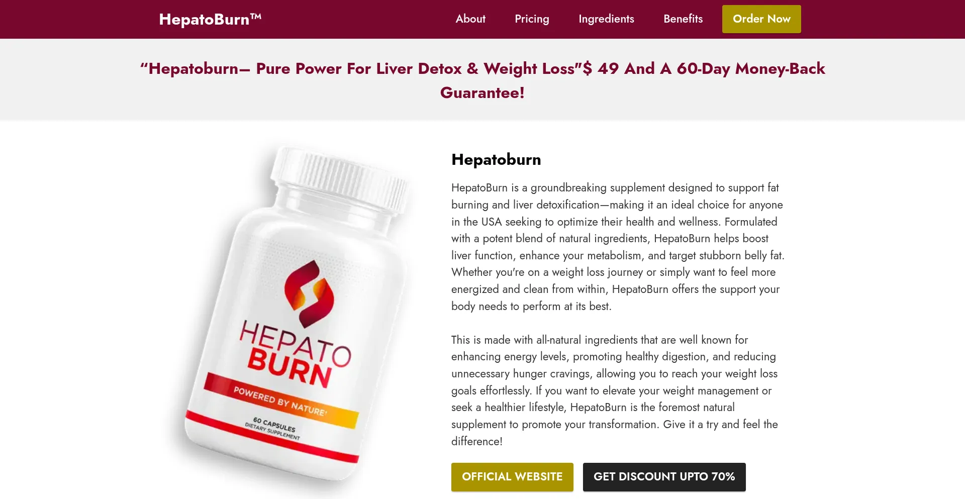 Hapetoburn.com Screenshot