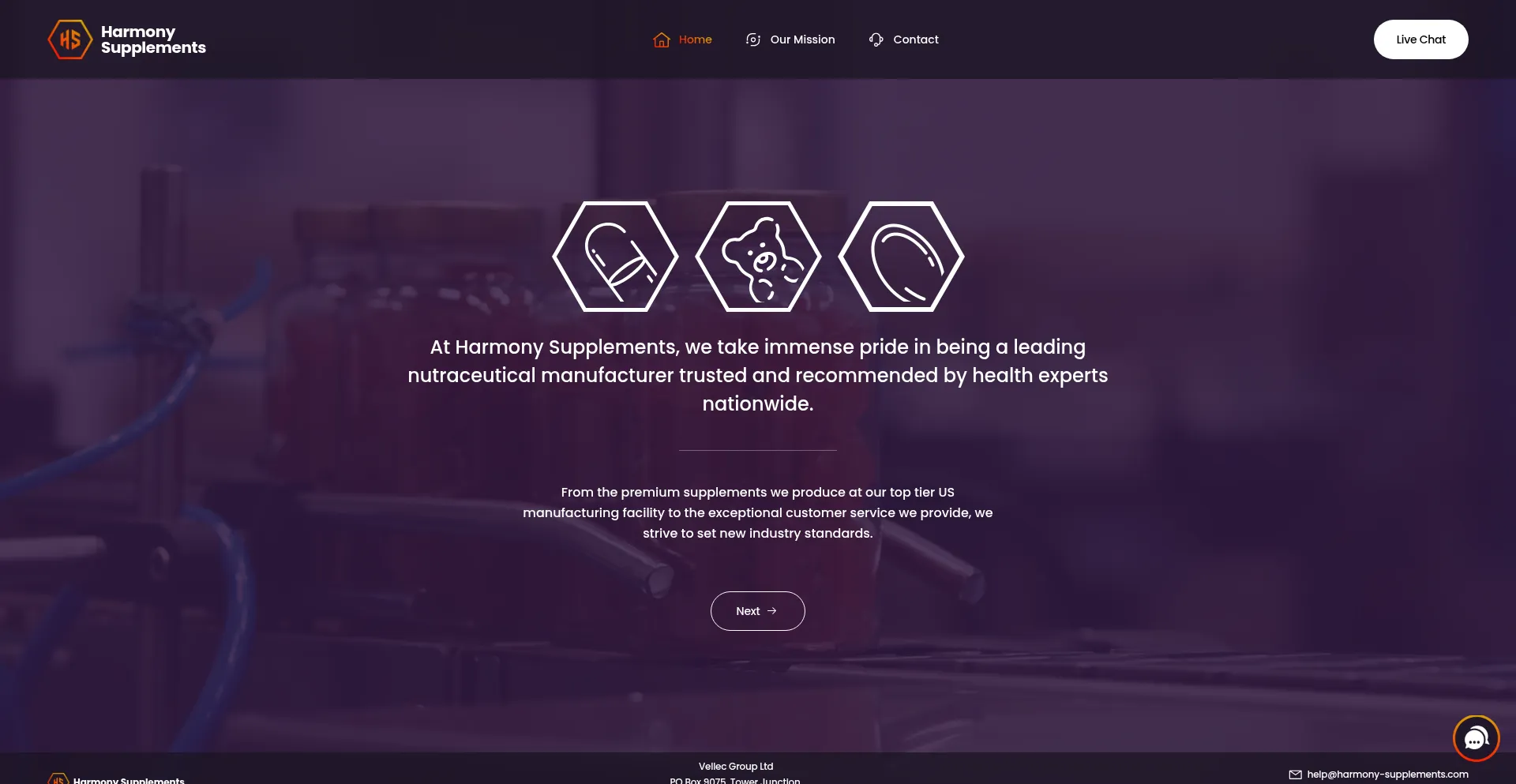 Harmony-supplements.com