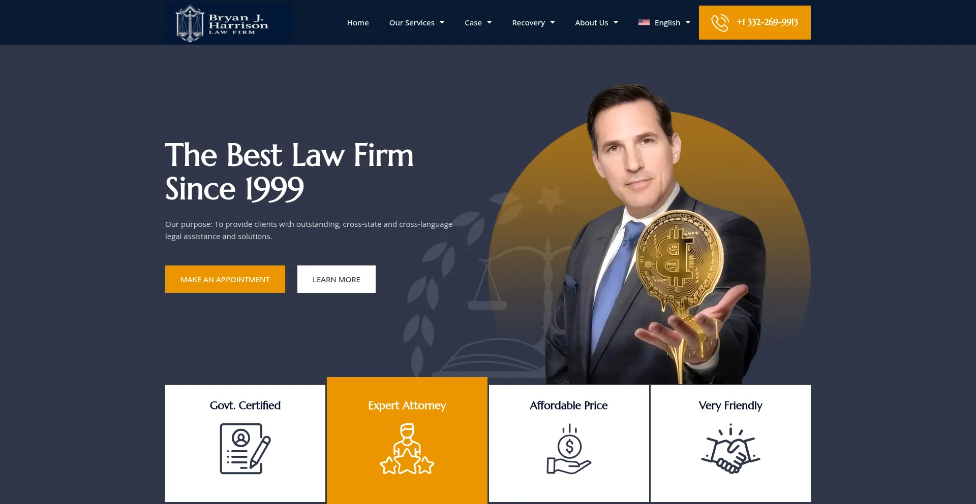 Harrisonlawsfirm.com é Seguro e Confiável?