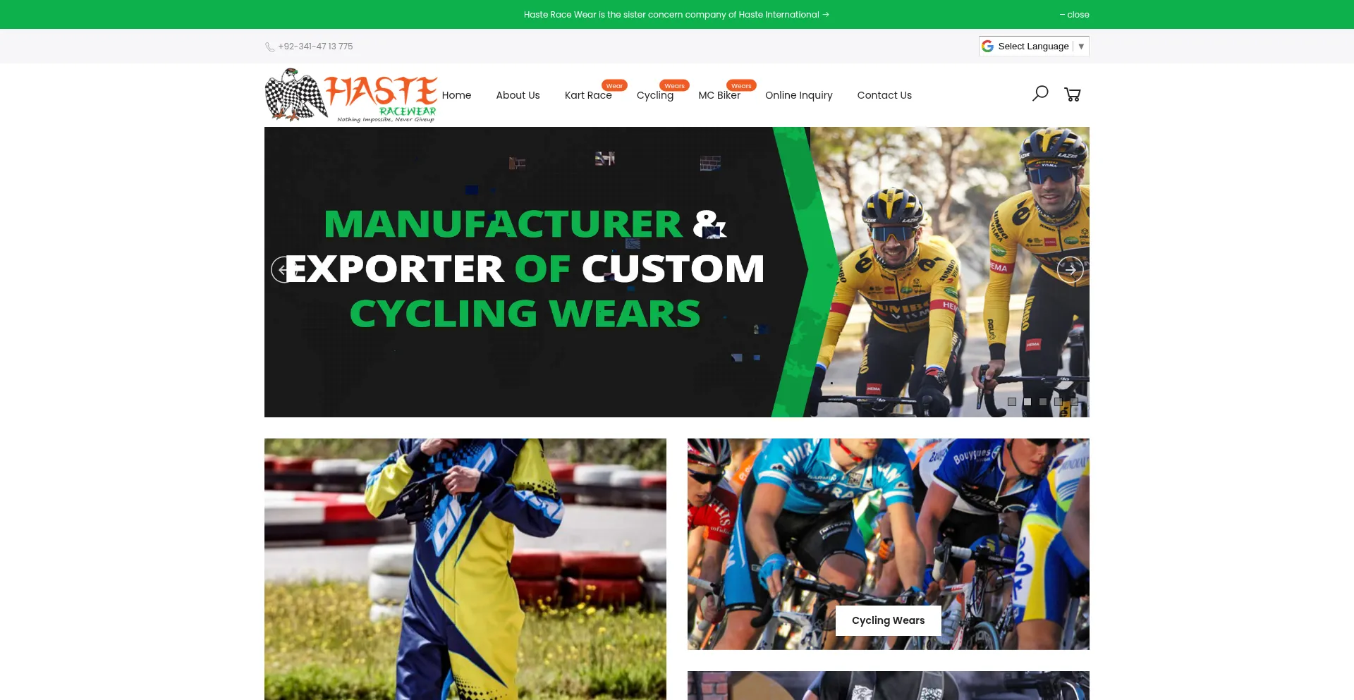 Hasteracewear.com