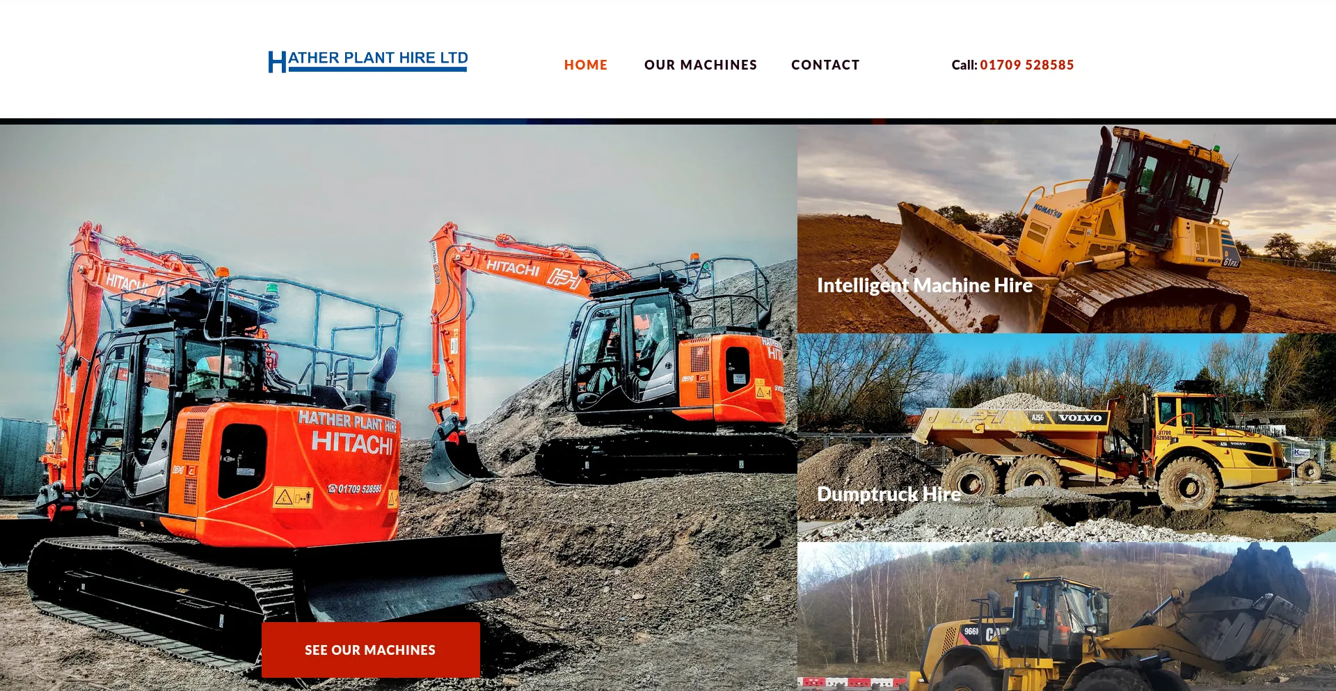 Hatherplanthire.com Screenshot