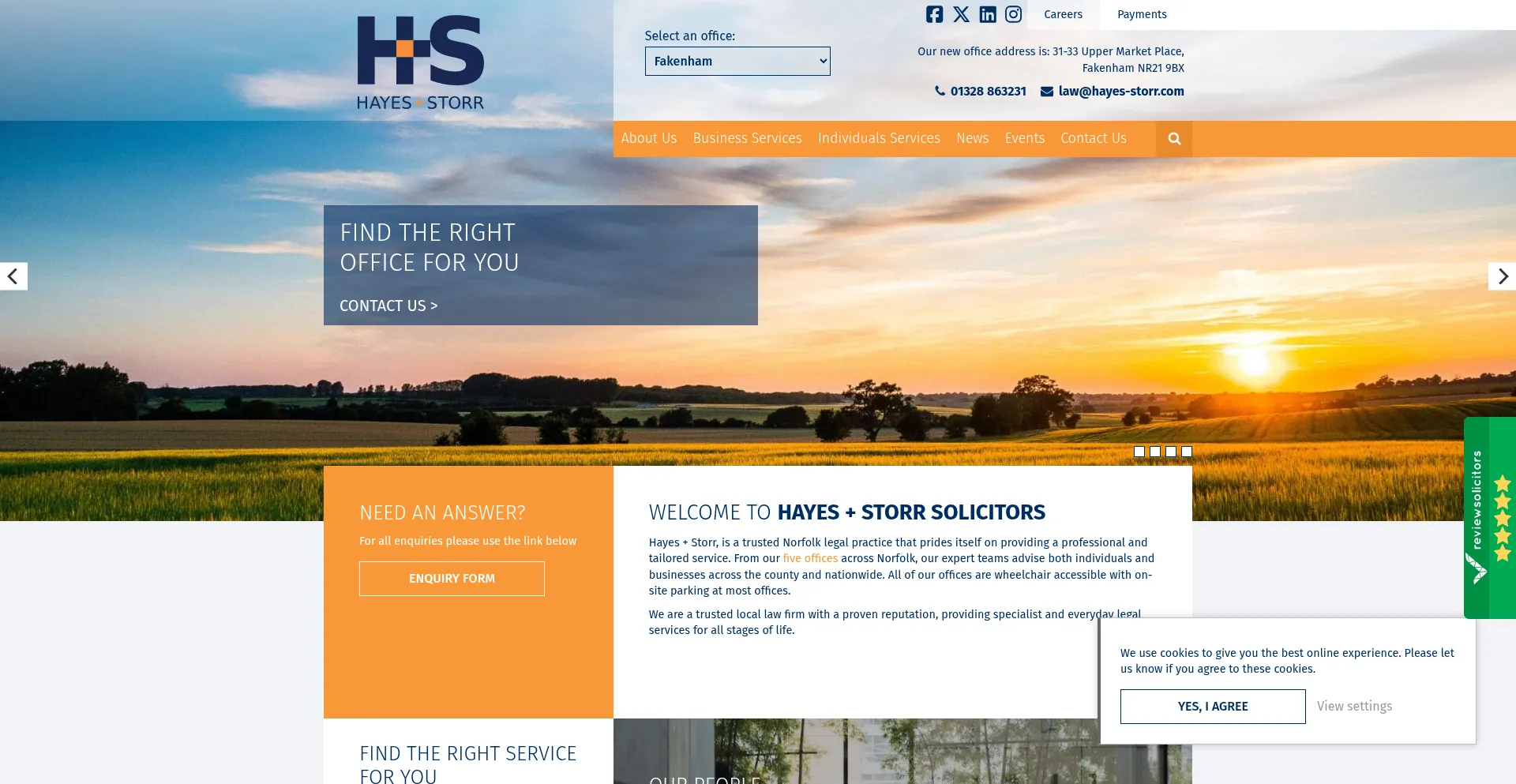 Hayesandstorr.co.uk é Seguro e Confiável?