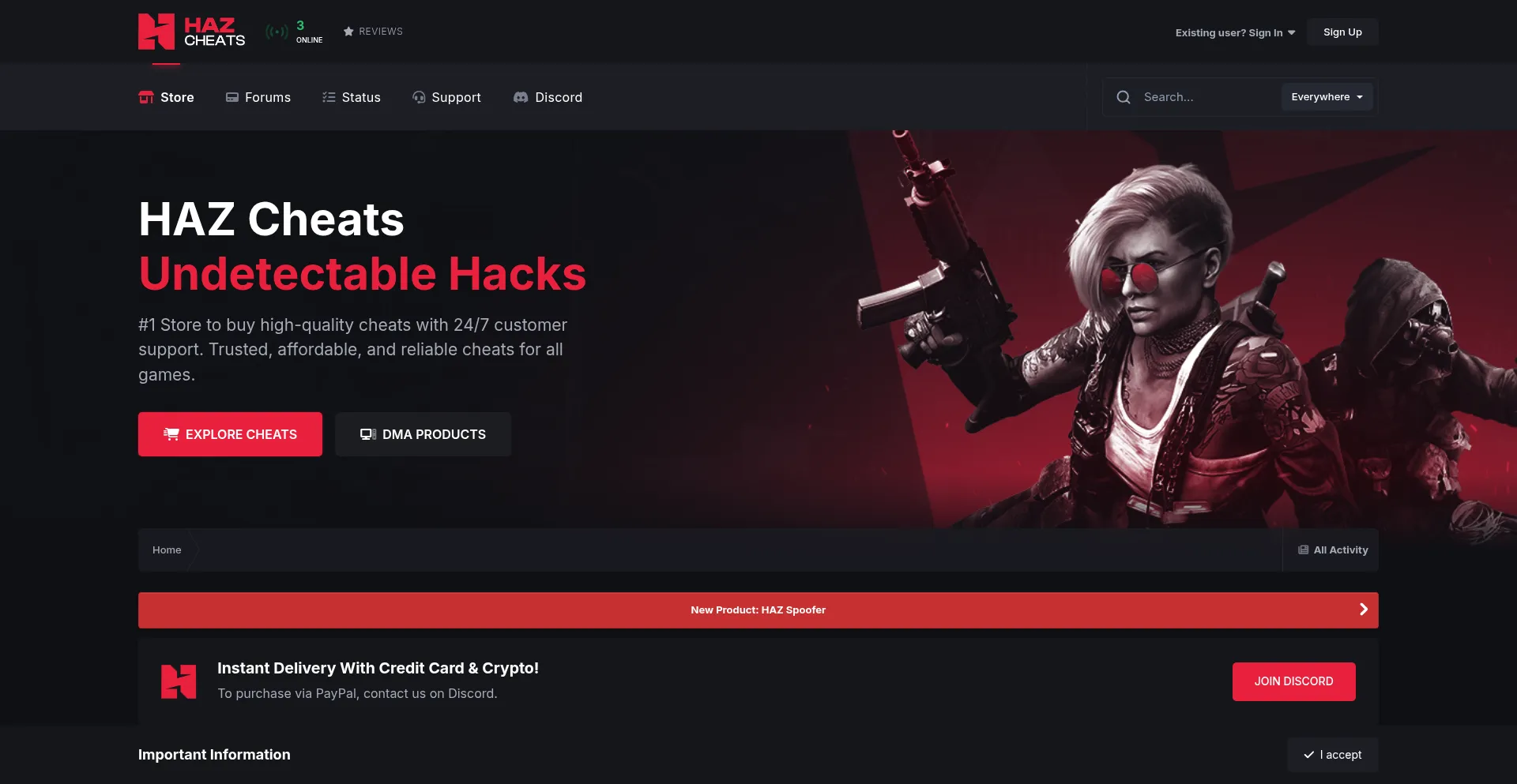 Hazcheats.com