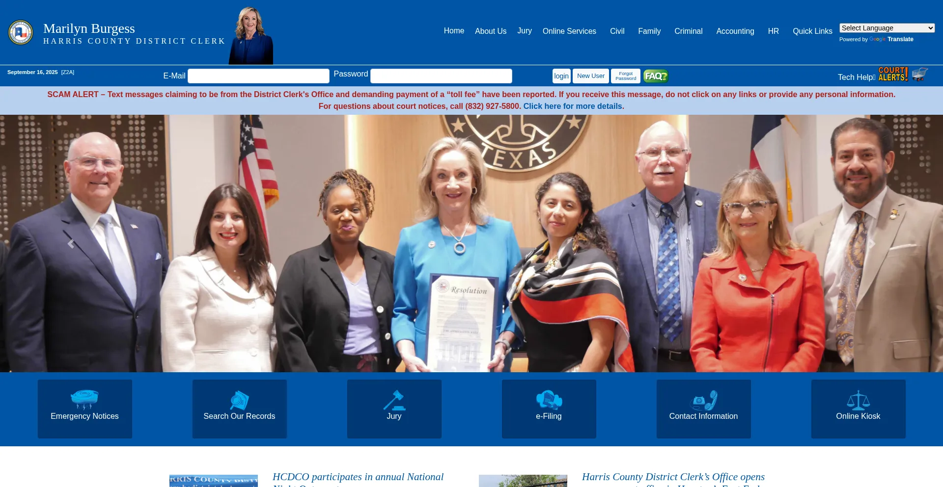 Hcdistrictclerk.com é Seguro e Confiável?