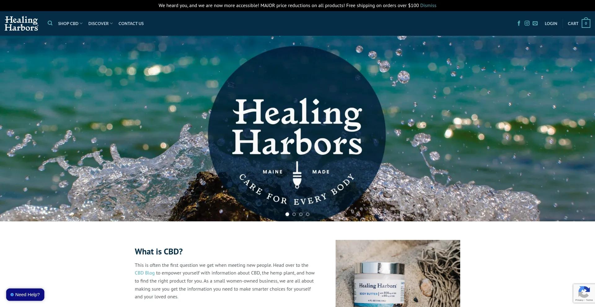 Healingharbors.com é Seguro e Confiável?