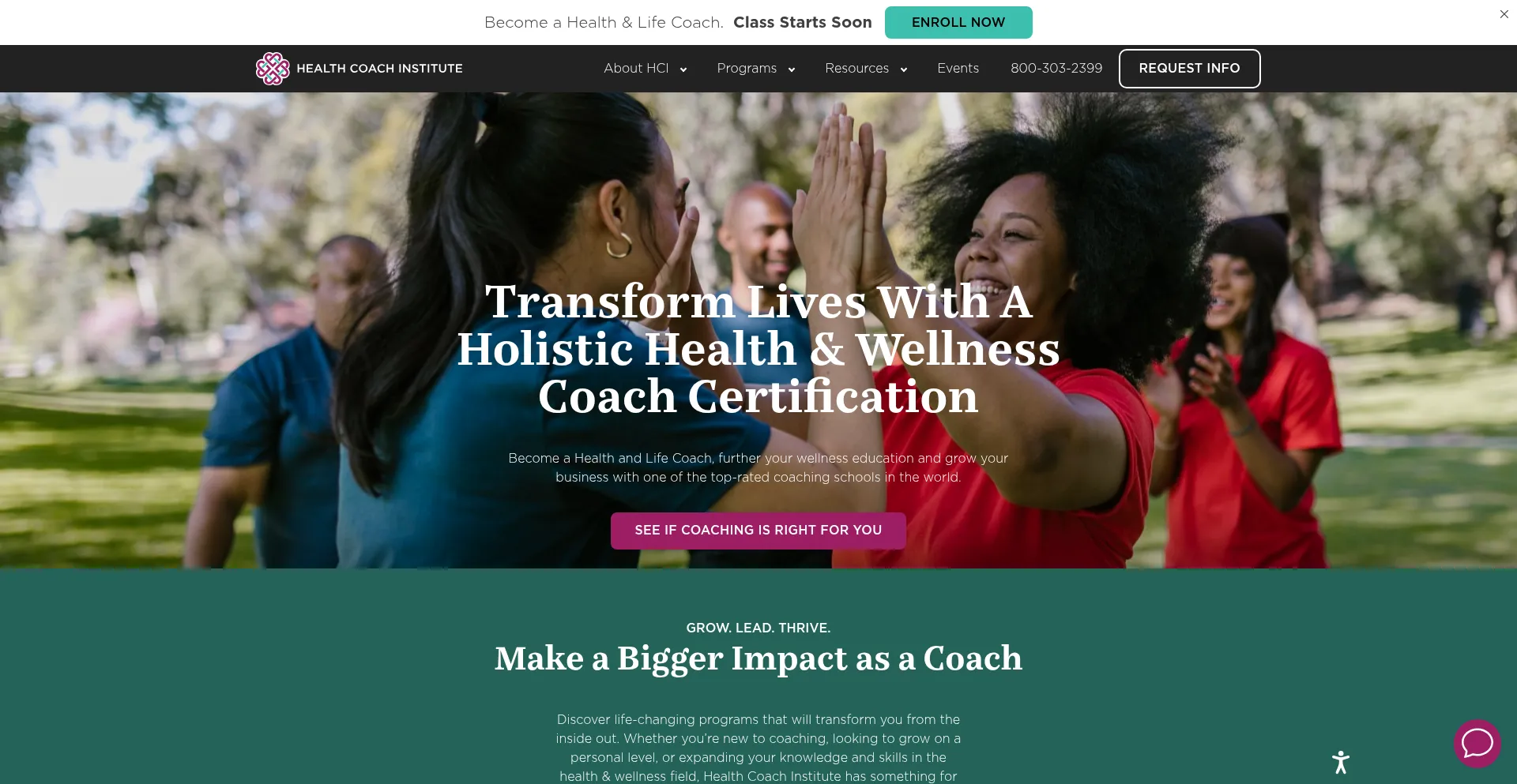 Healthcoachinstitute.com é Seguro e Confiável?
