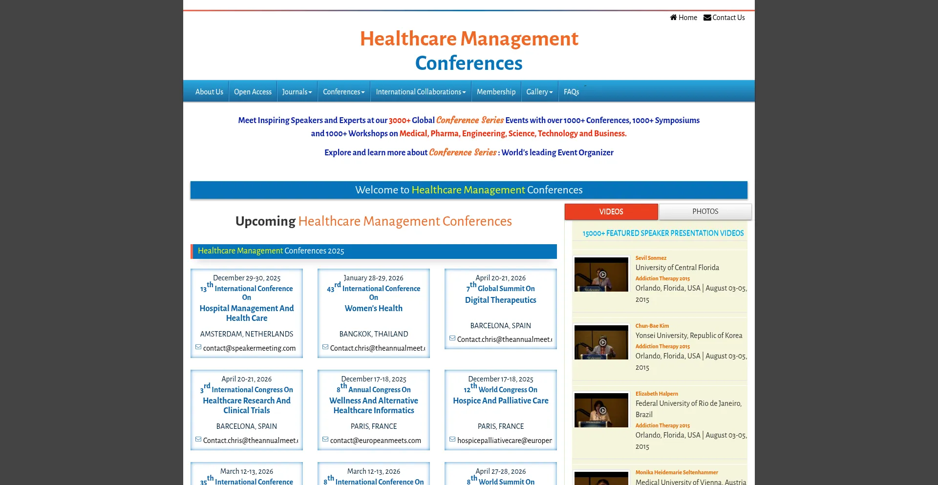 Healthconferences.org