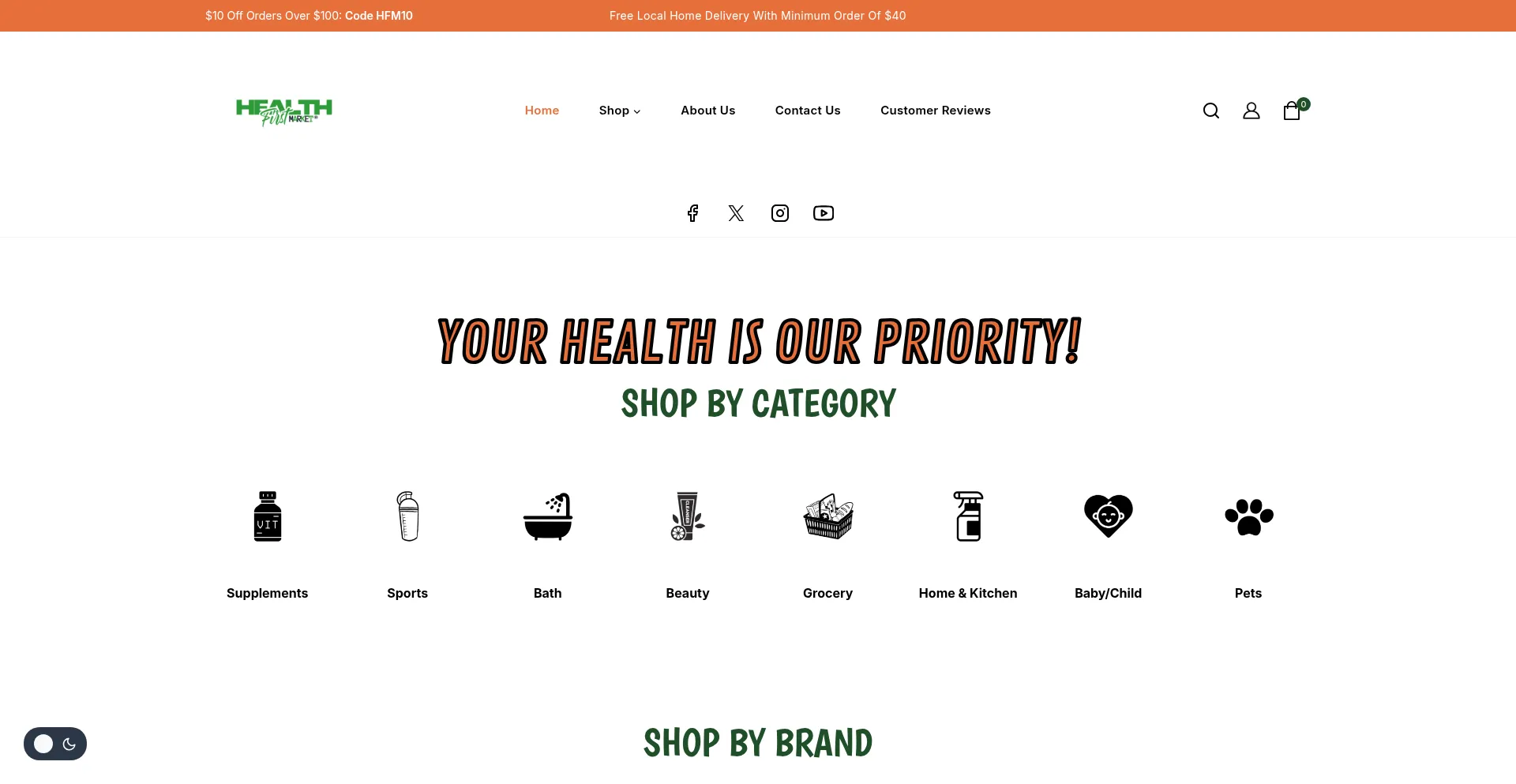 Healthfirstmarket.com é Seguro e Confiável?