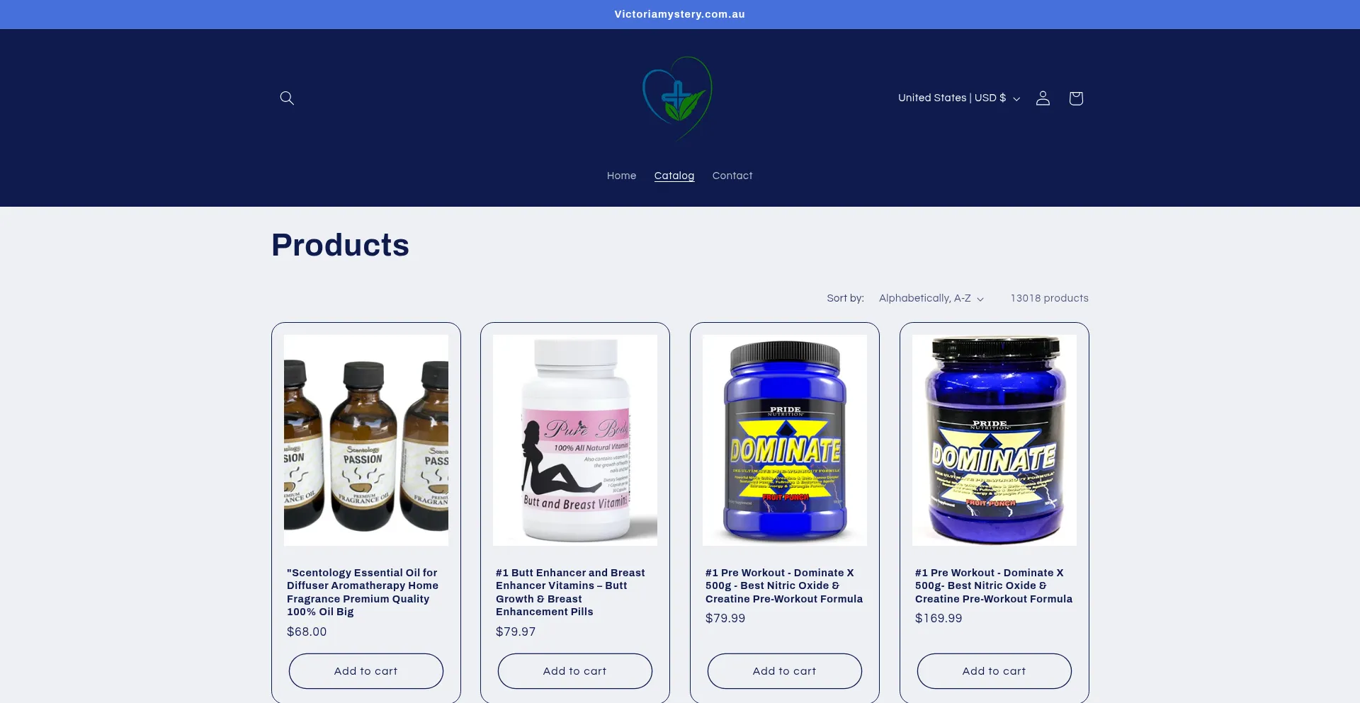 Healthsecret.com.au Screenshot