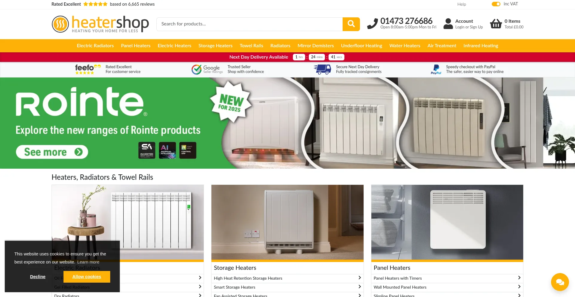 Heatershop.co.uk é Seguro e Confiável?