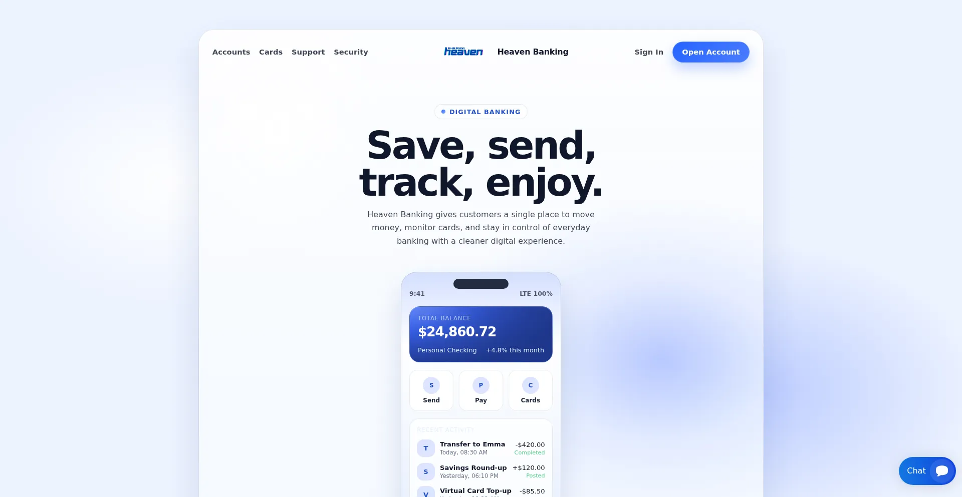 Heavenbanking.org