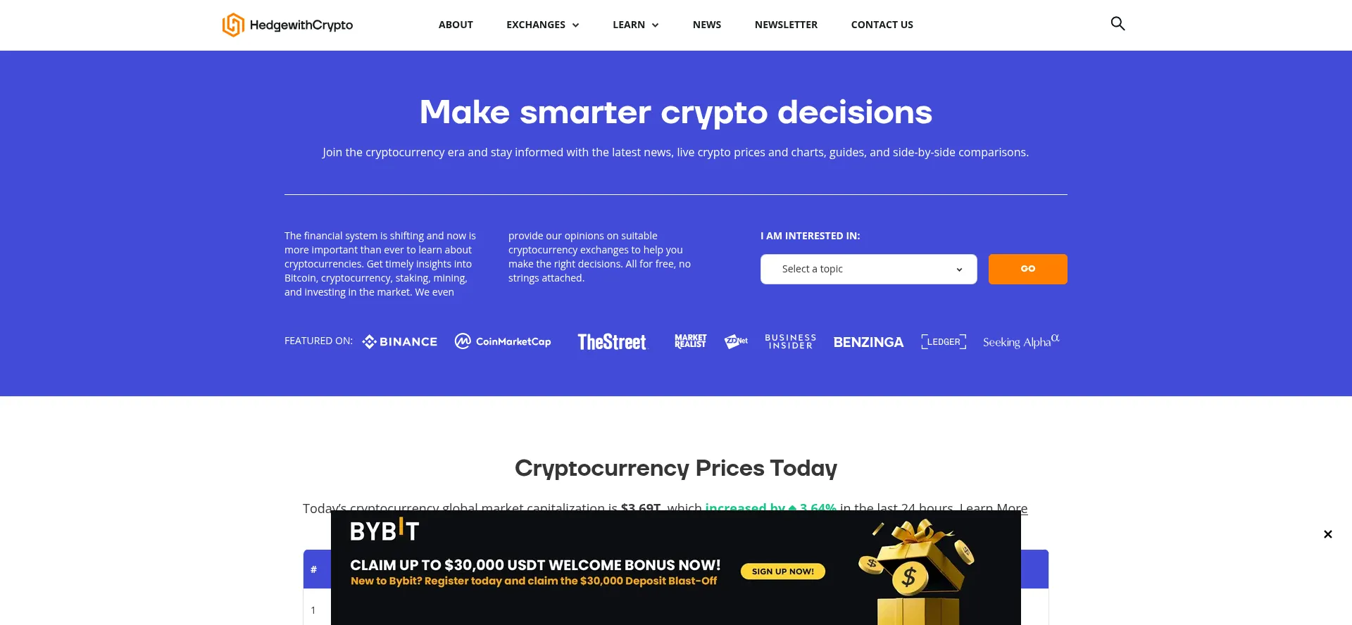 Hedgewithcrypto.com