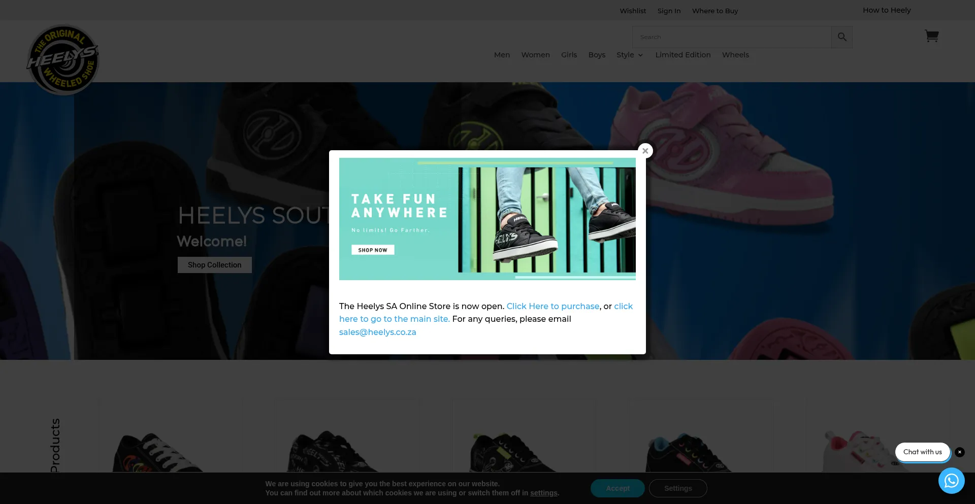 Heelys.co.za é Seguro e Confiável?