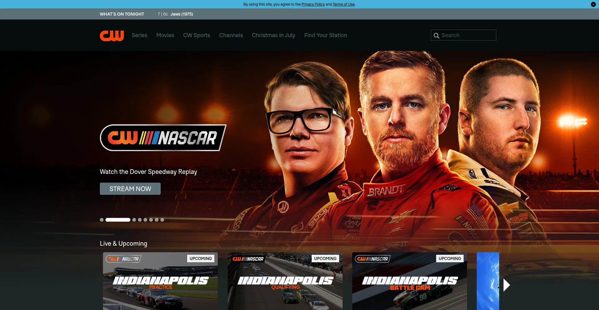 Website screenshot of Hellhoundslair.com