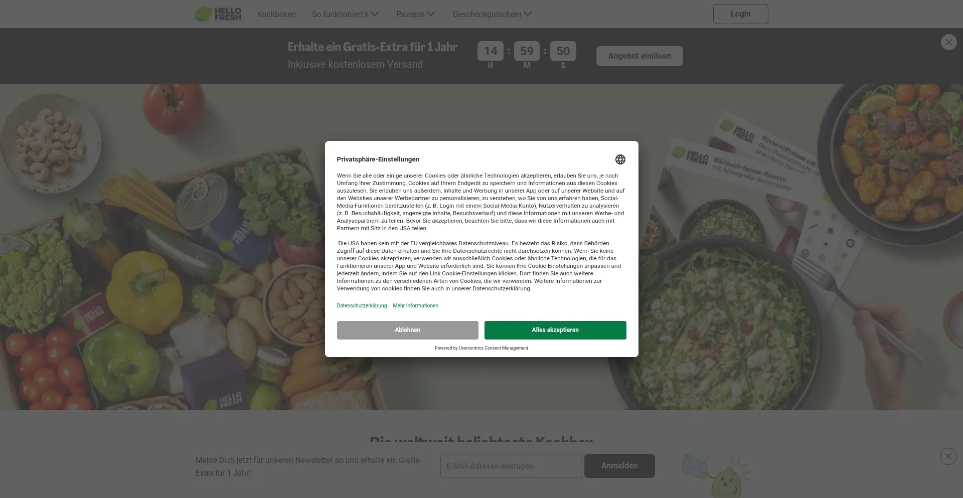 Hellofresh.de é Seguro e Confiável?